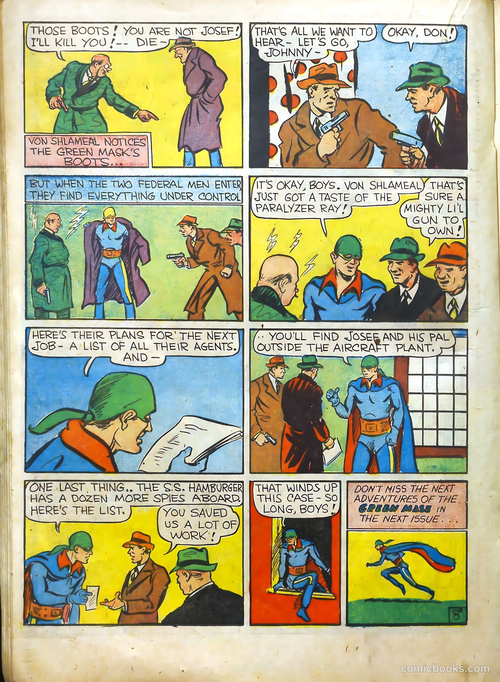 The Green Mask #2 — page 37 of 66