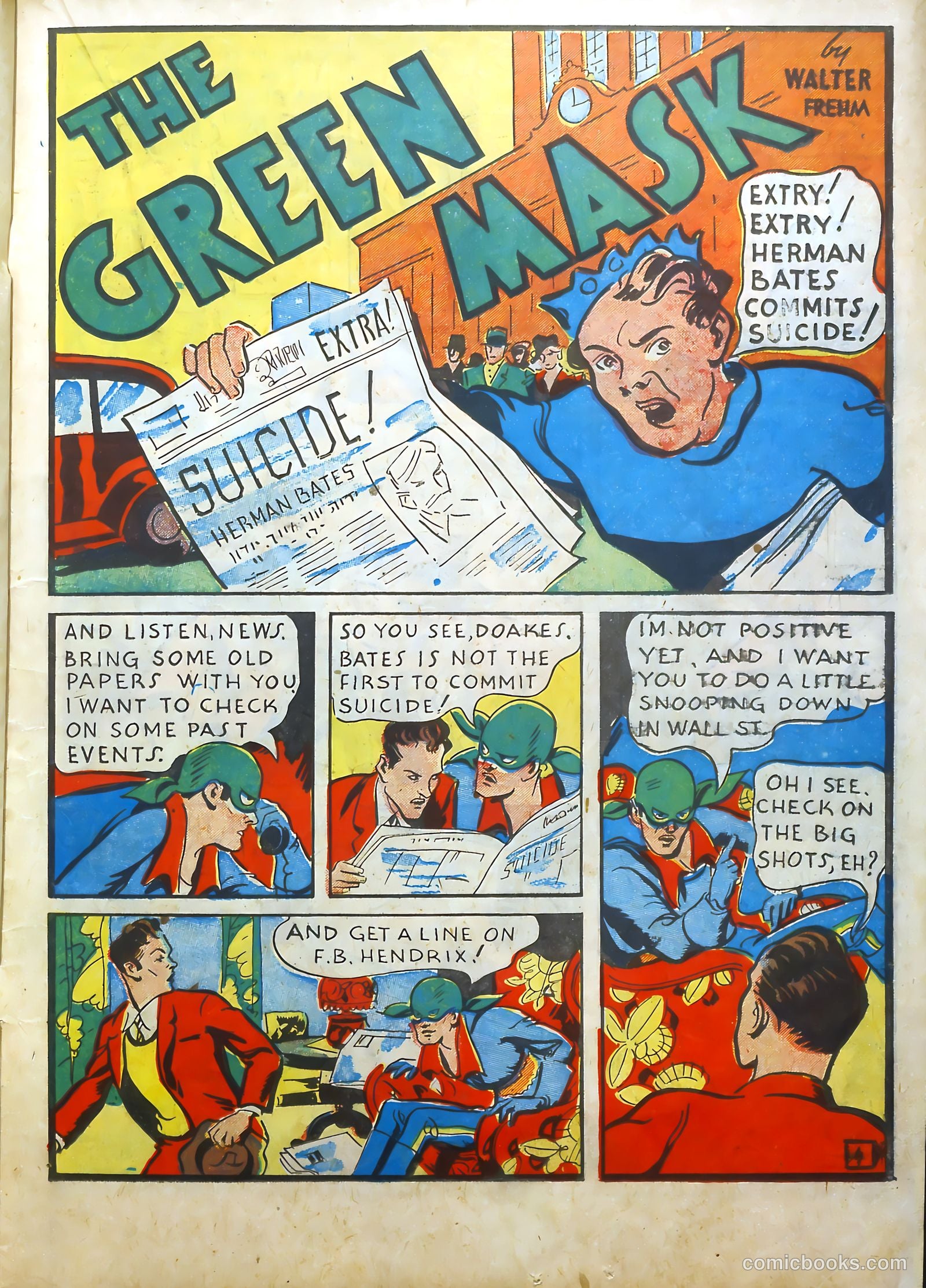The Green Mask #2 — page 38 of 66