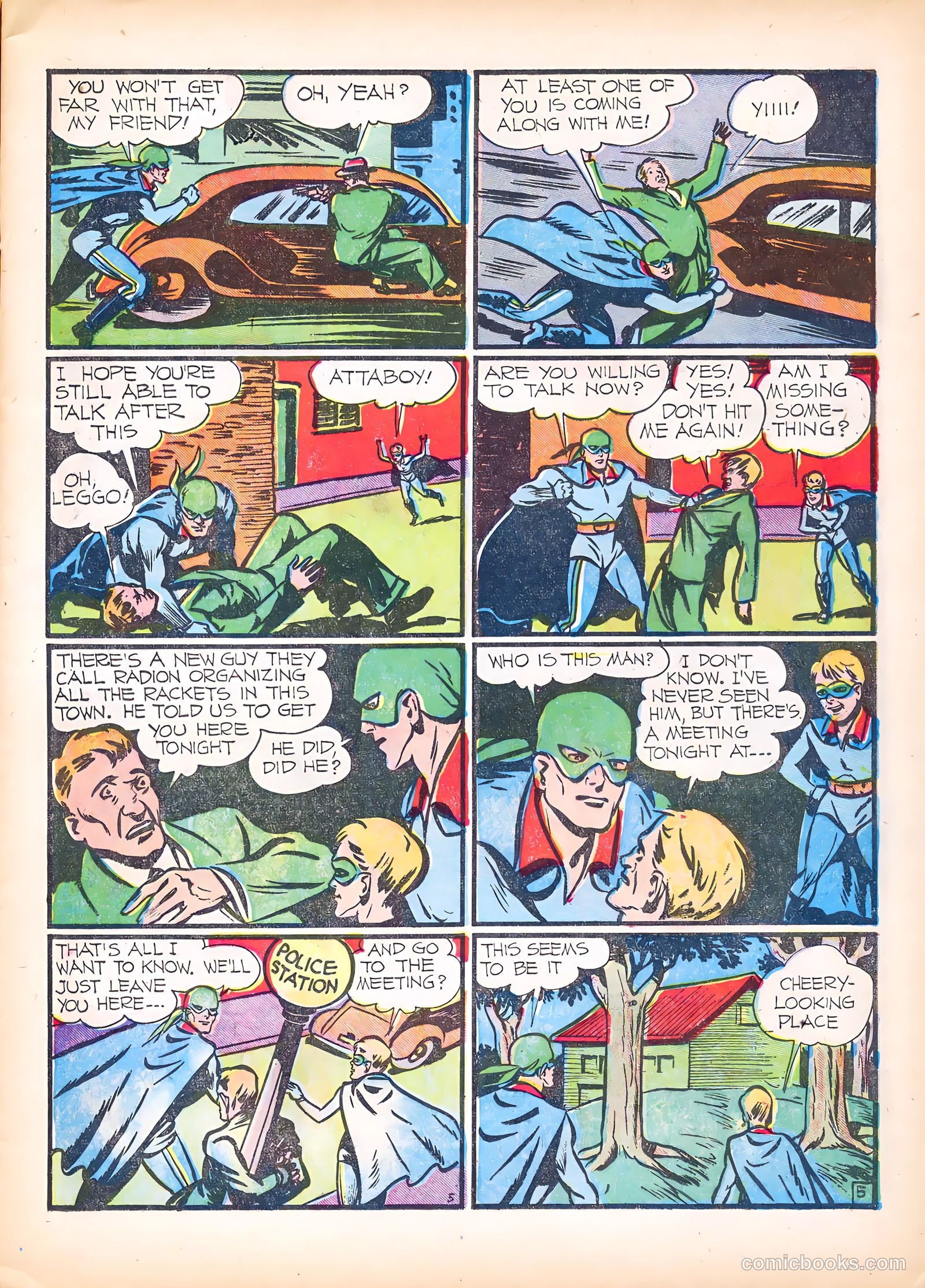 The Green Mask #3 — page 7 of 67