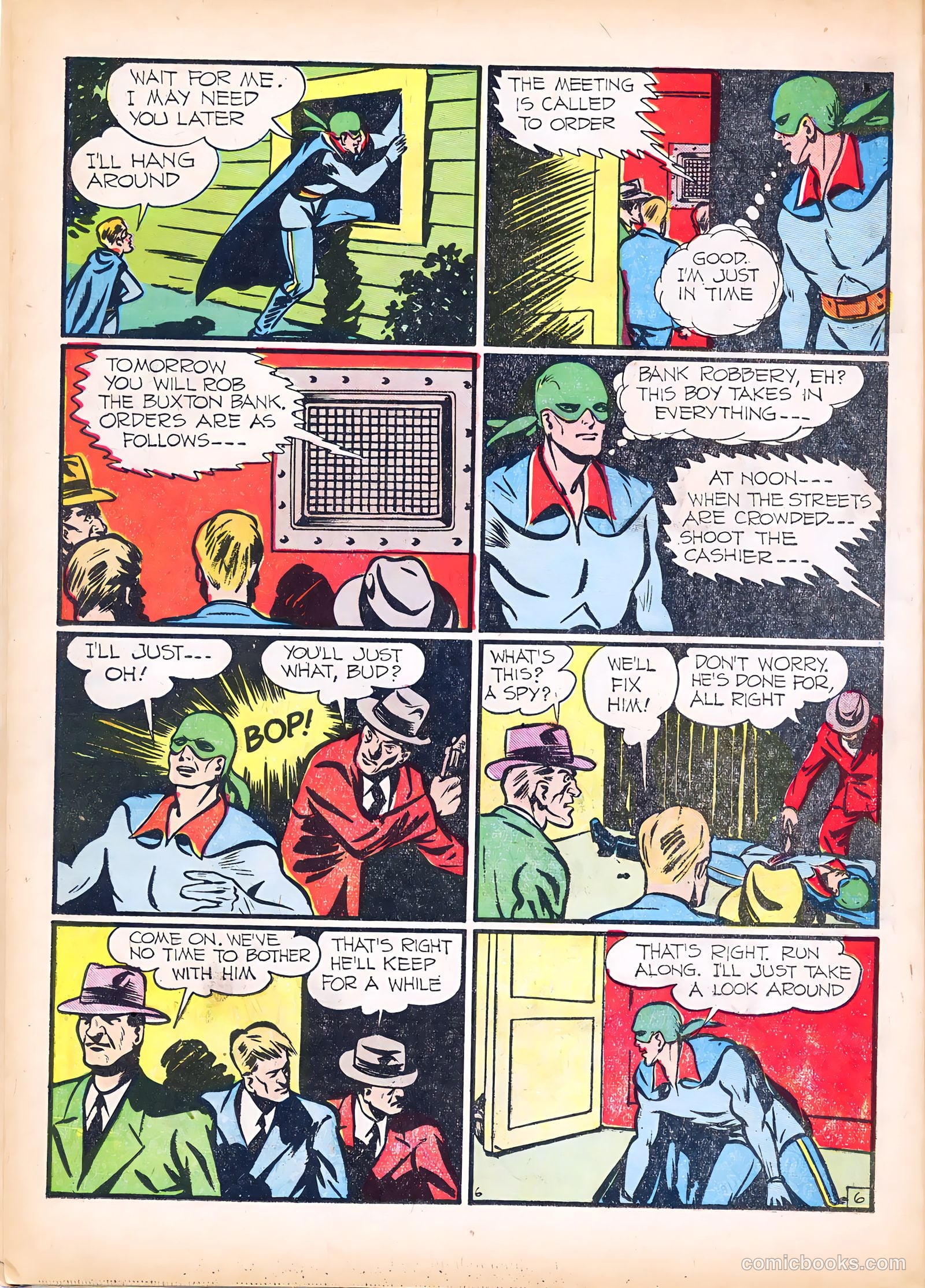 The Green Mask #3 — page 8 of 67
