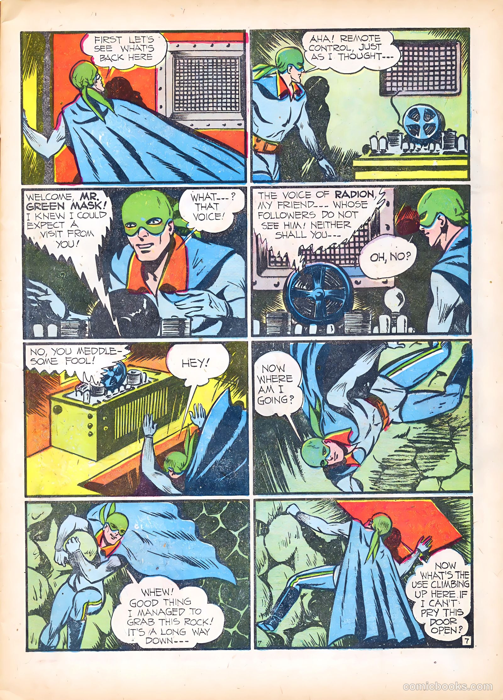 The Green Mask #3 — page 9 of 67