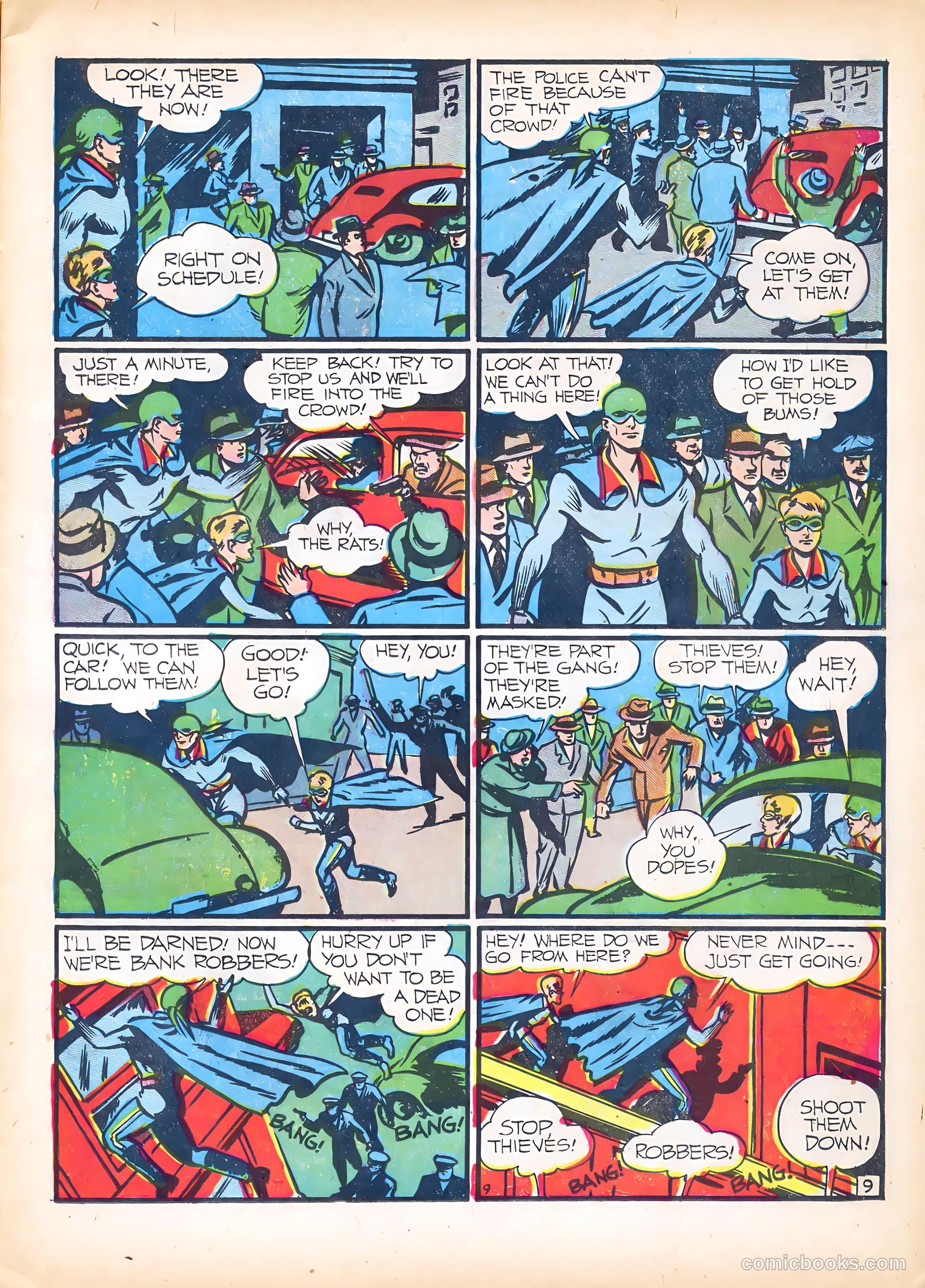 The Green Mask #3 — page 11 of 67