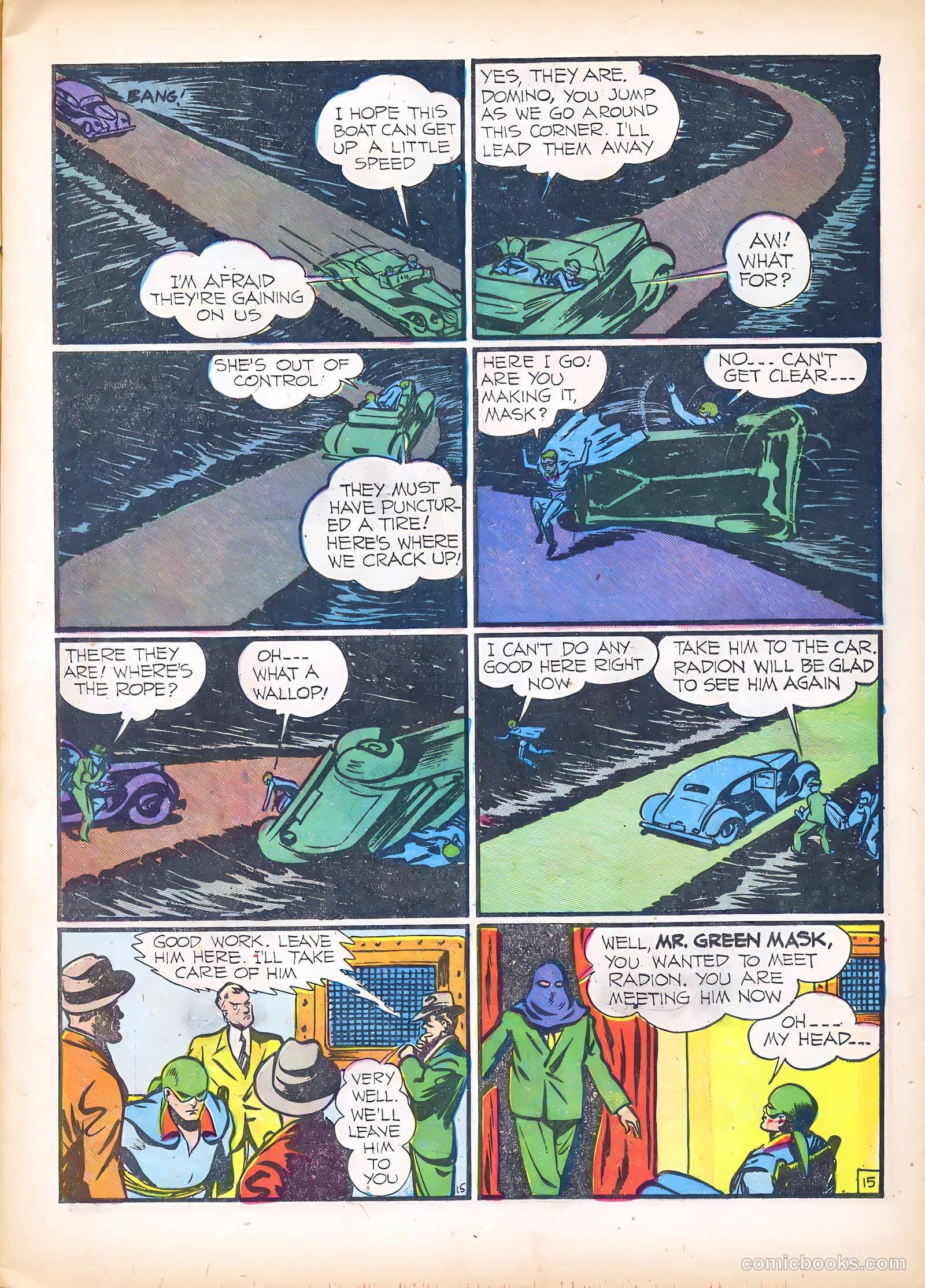 The Green Mask #3 — page 17 of 67