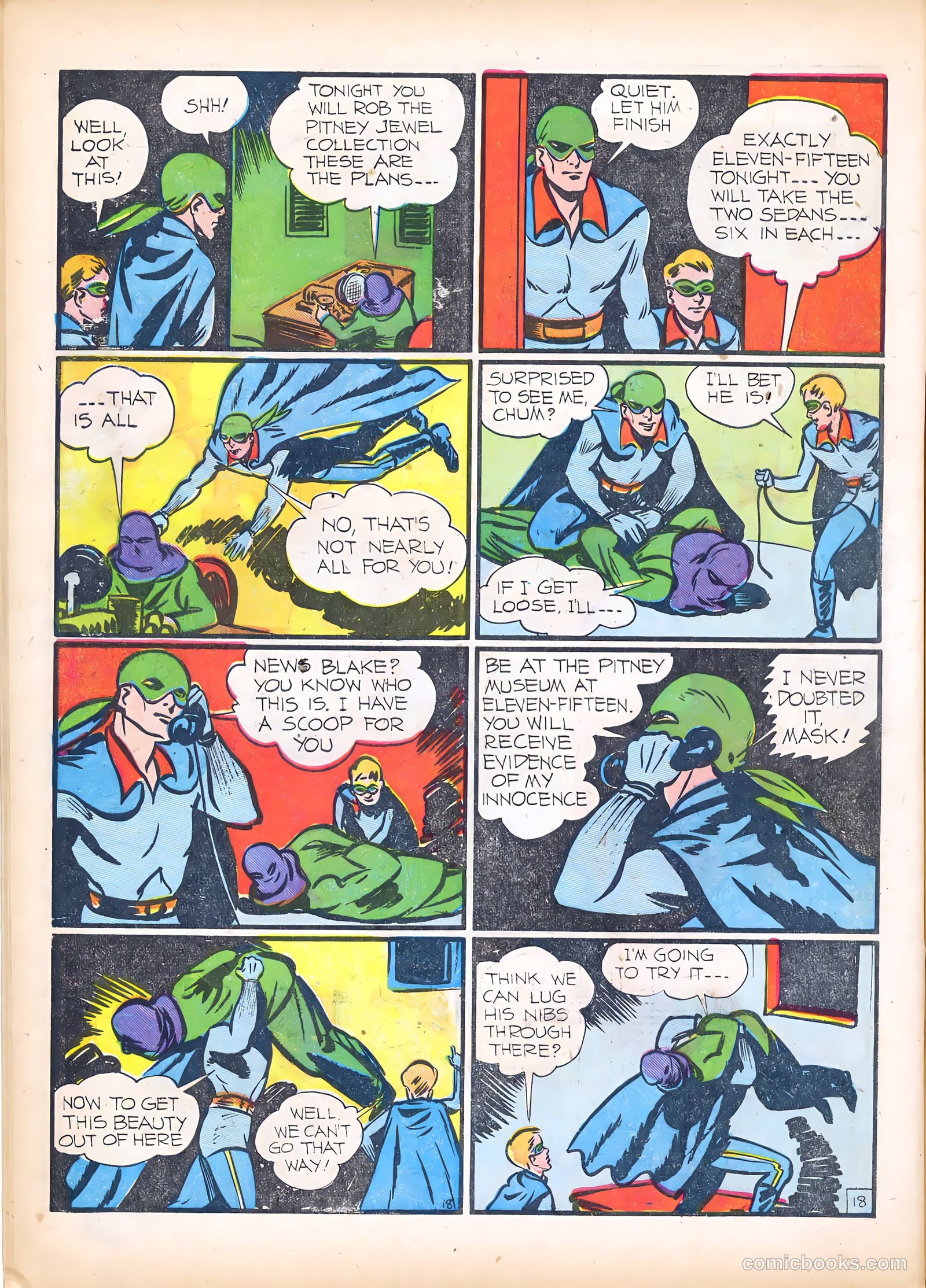 The Green Mask #3 — page 20 of 67