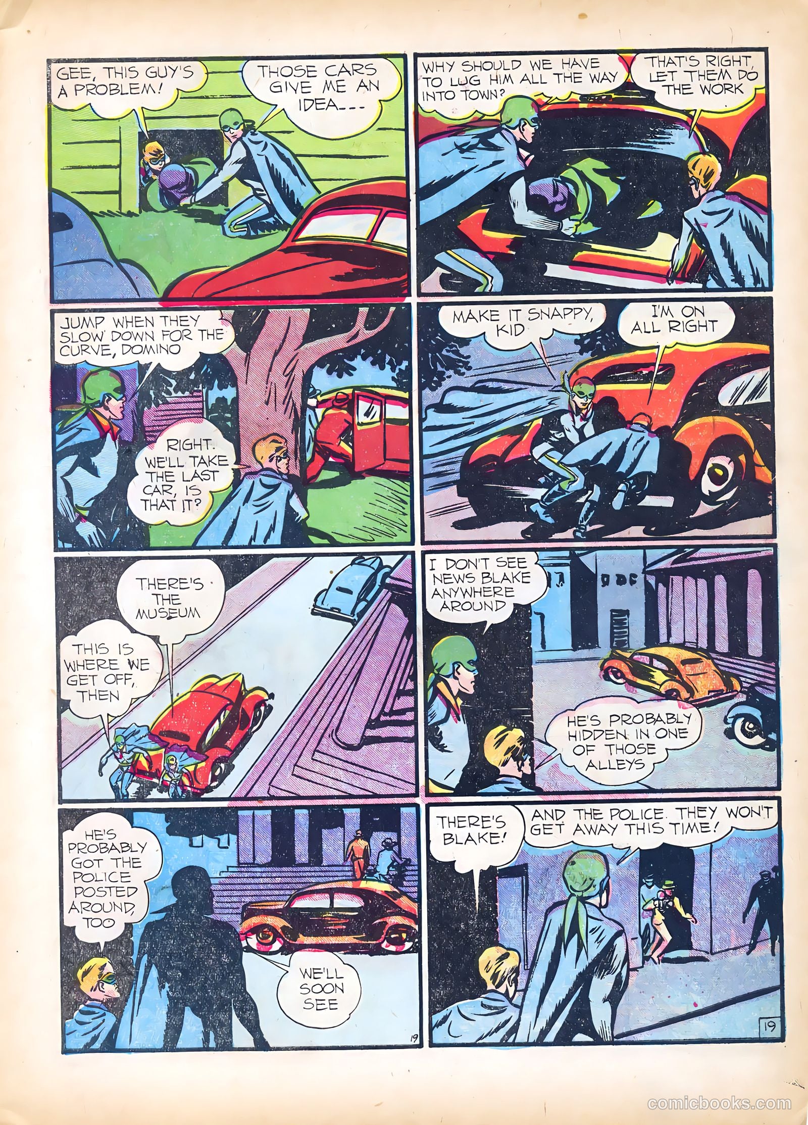 The Green Mask #3 — page 21 of 67