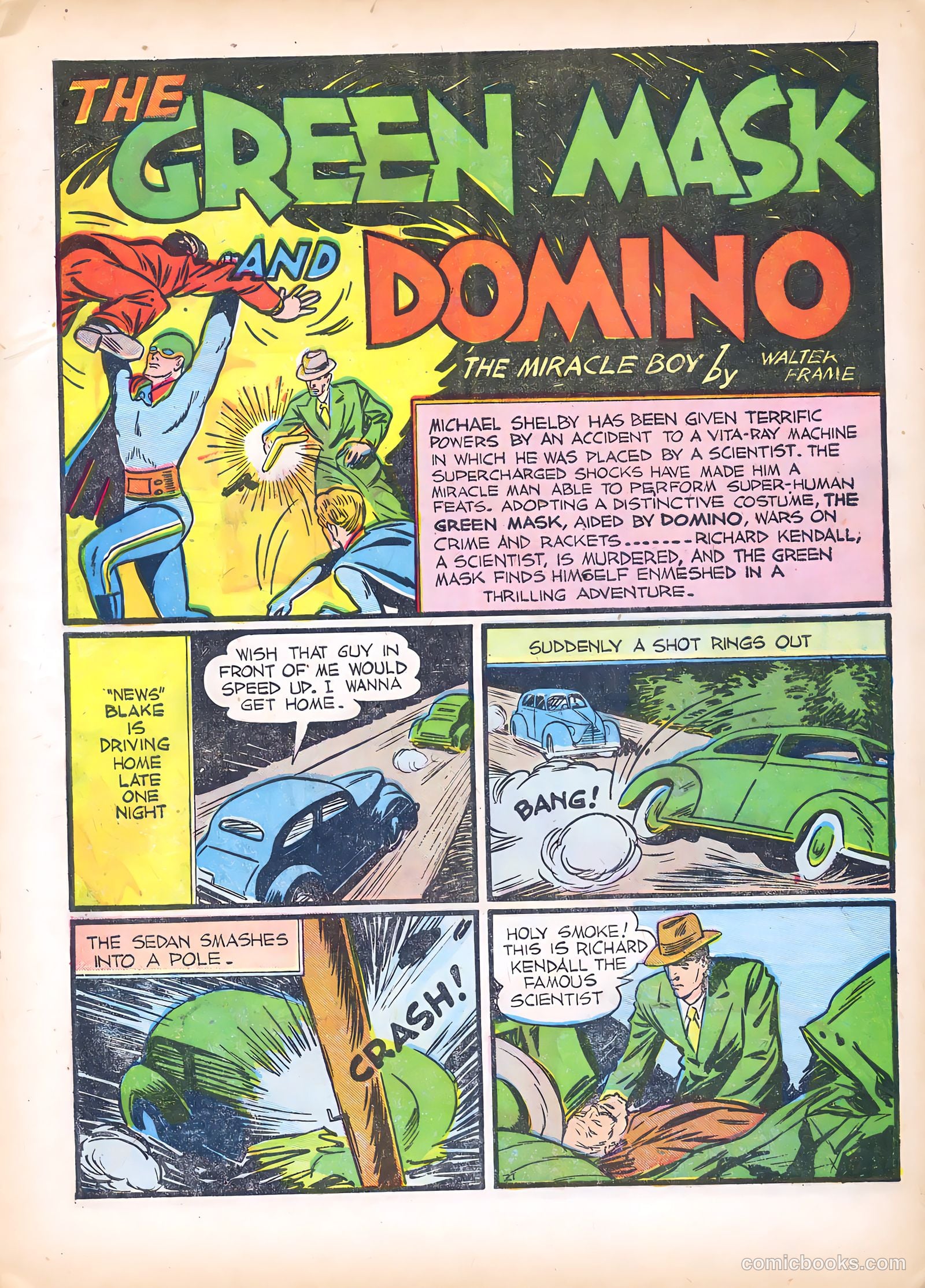 The Green Mask #3 — page 23 of 67