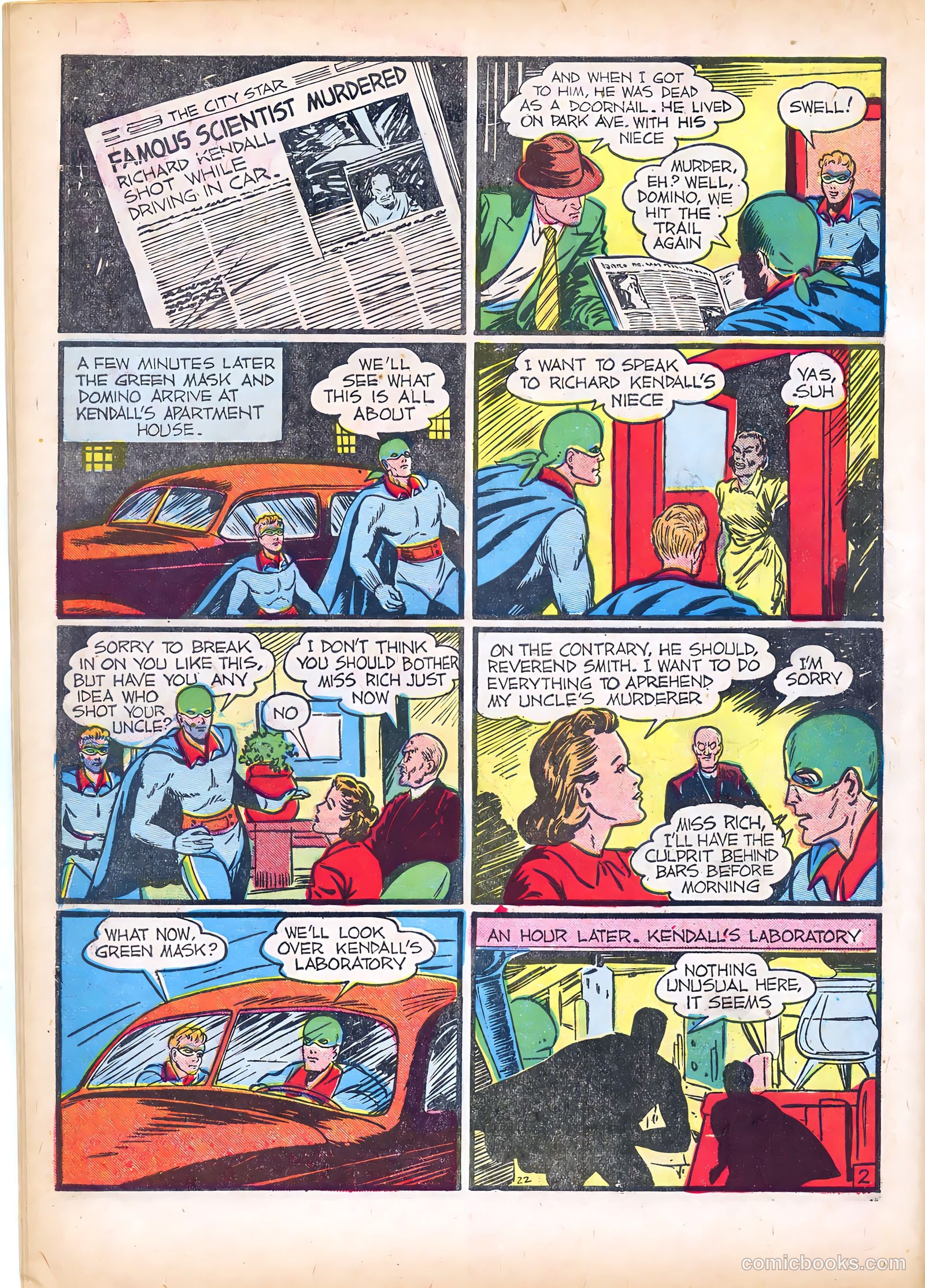 The Green Mask #3 — page 24 of 67