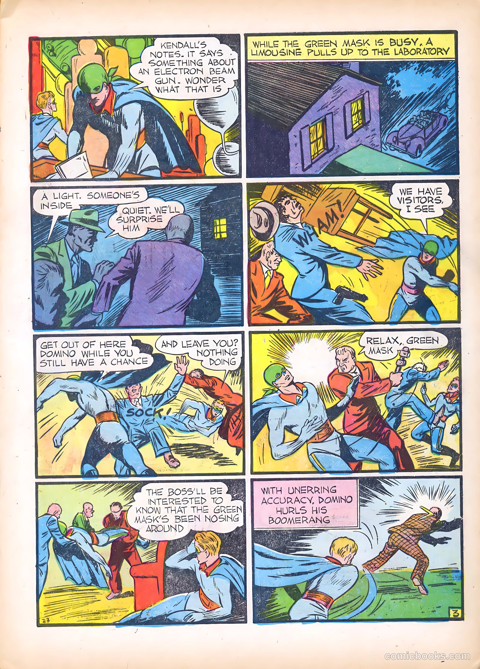 The Green Mask #3 — page 25 of 67