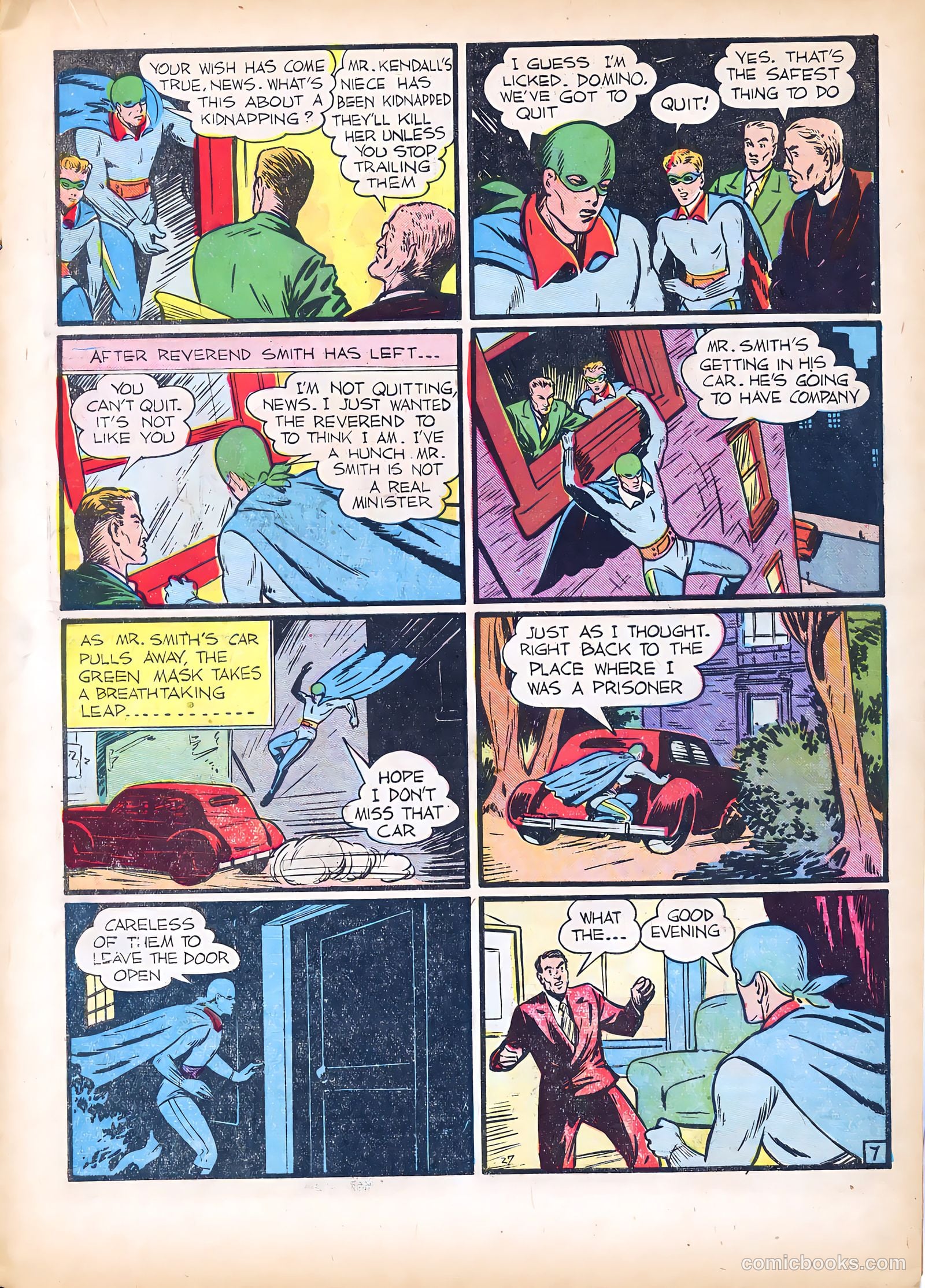 The Green Mask #3 — page 29 of 67