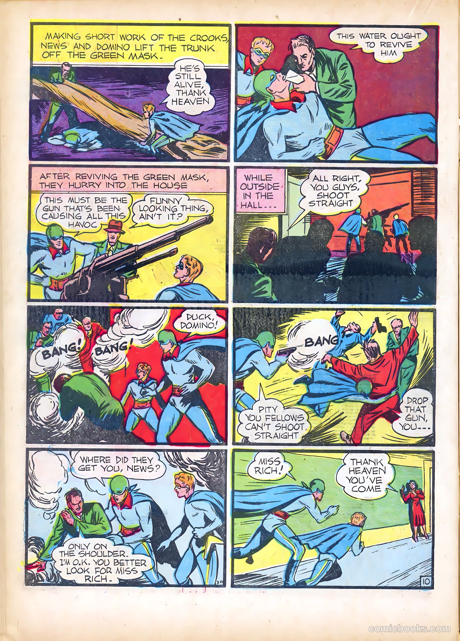 The Green Mask #3 — page 32 of 67