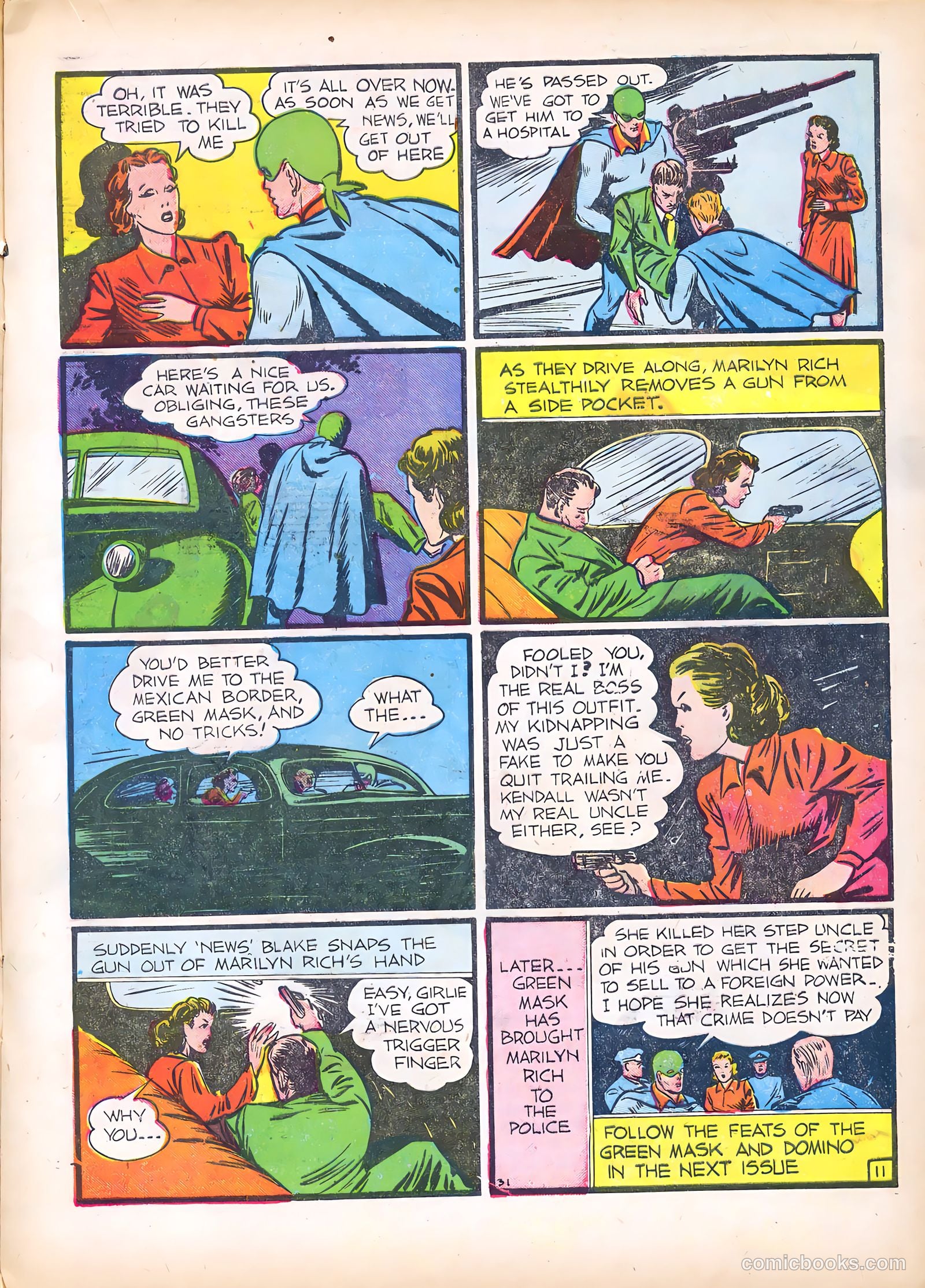 The Green Mask #3 — page 33 of 67