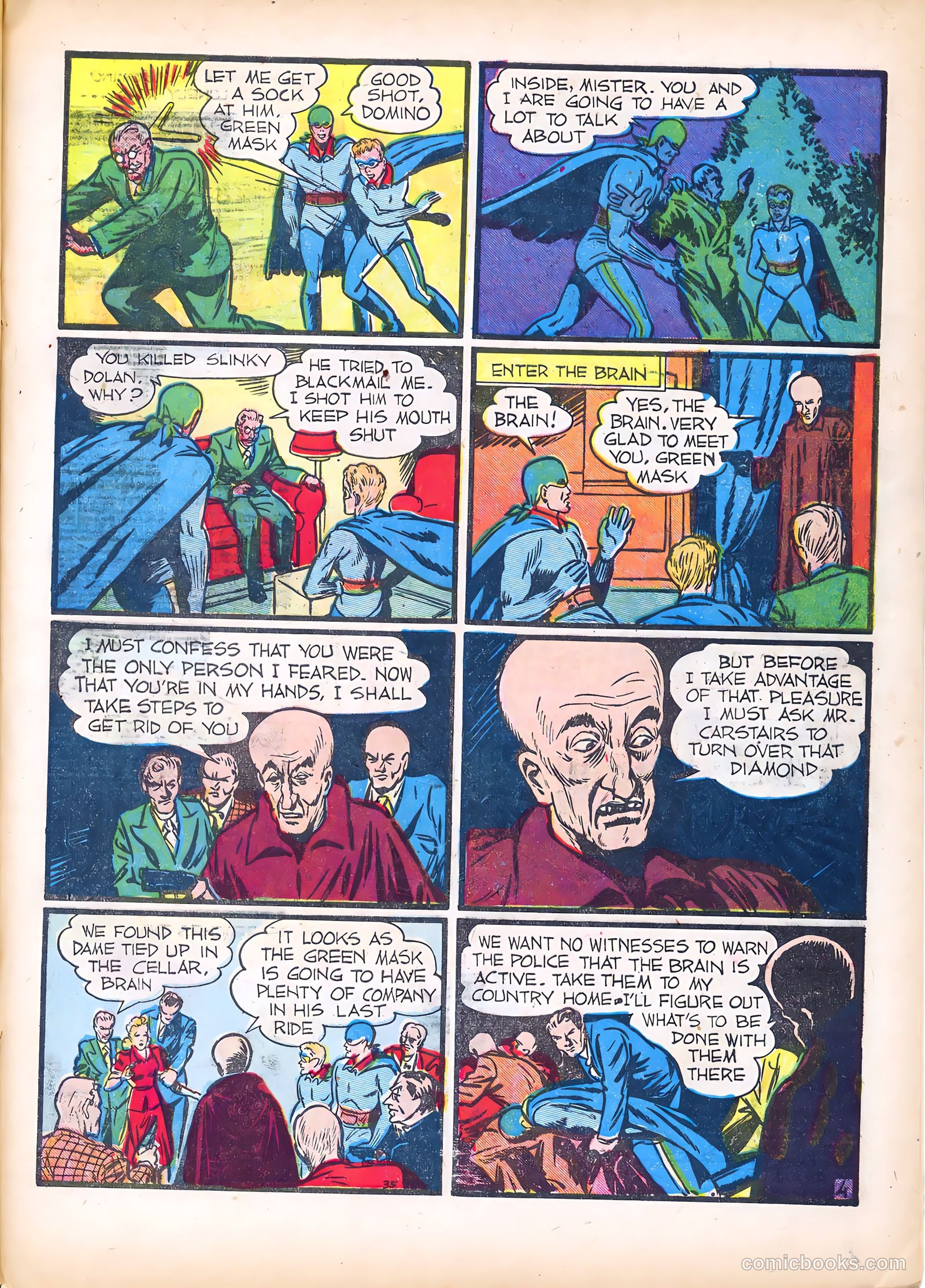 The Green Mask #3 — page 38 of 67