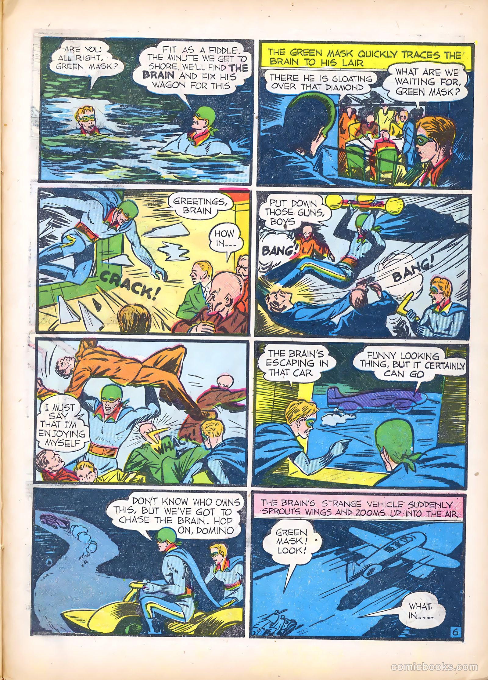 The Green Mask #3 — page 40 of 67