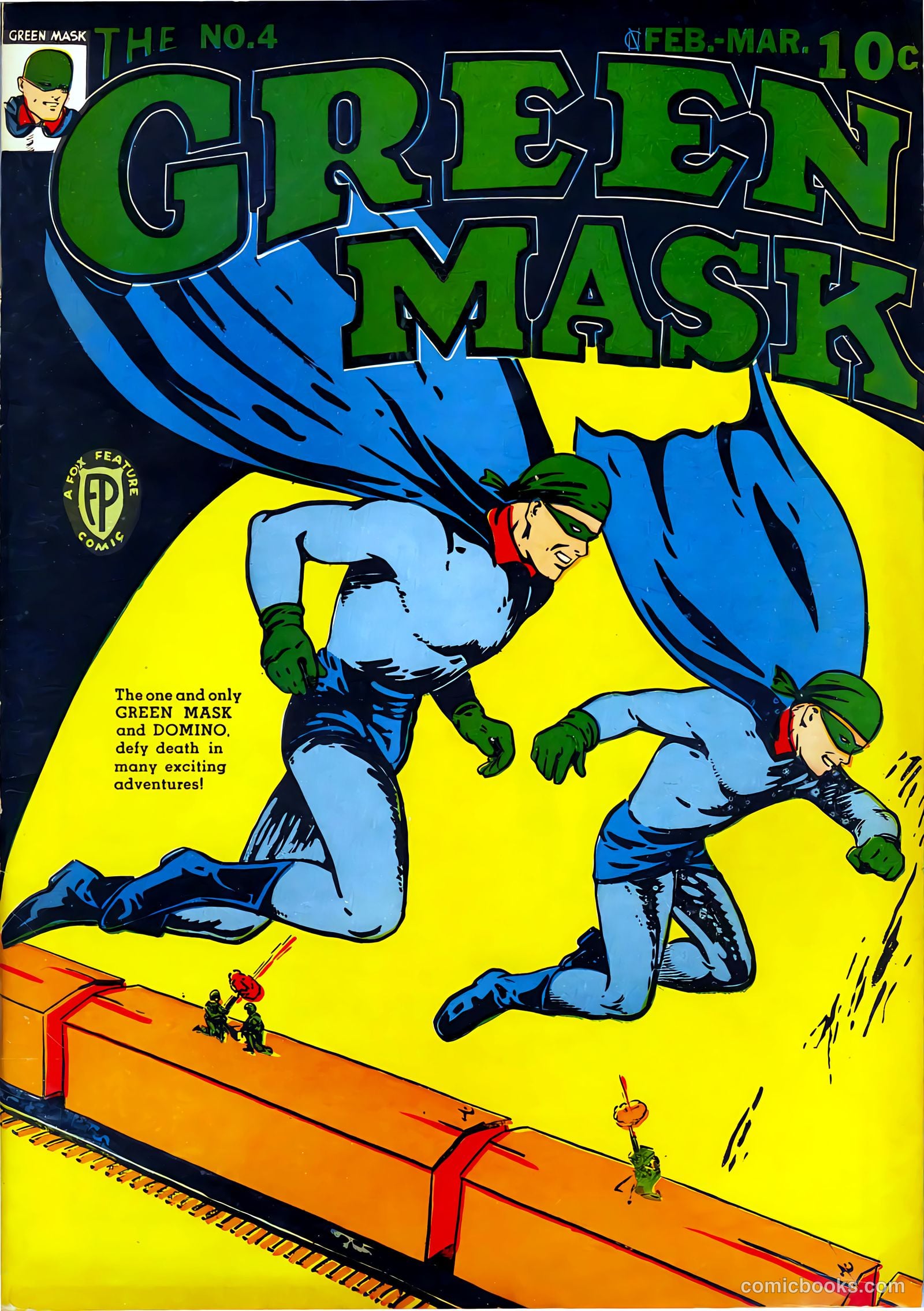 The Green Mask #4 — page 1 of 68