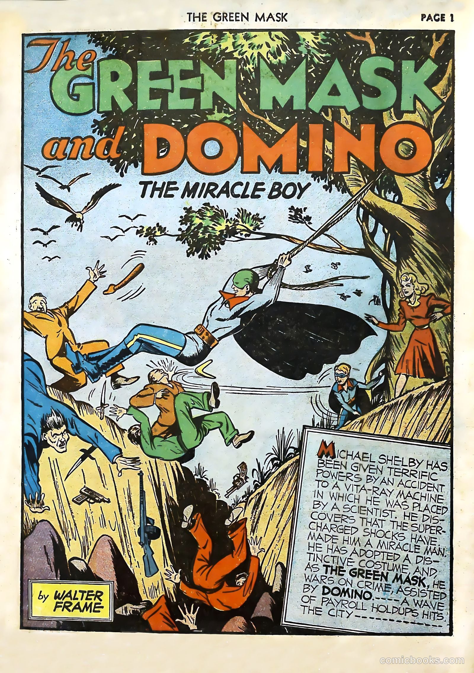 The Green Mask #4 — page 3 of 68
