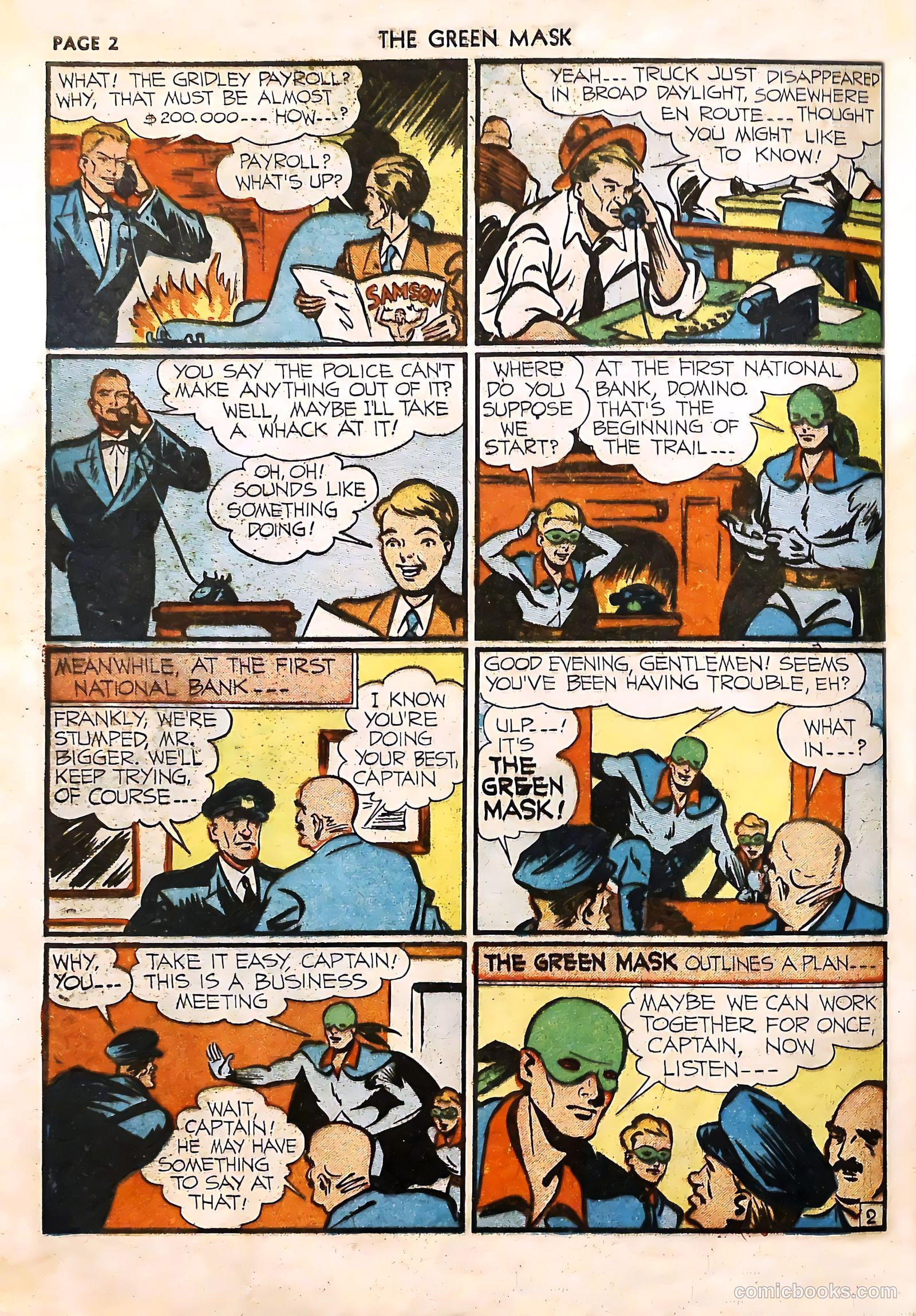 The Green Mask #4 — page 4 of 68