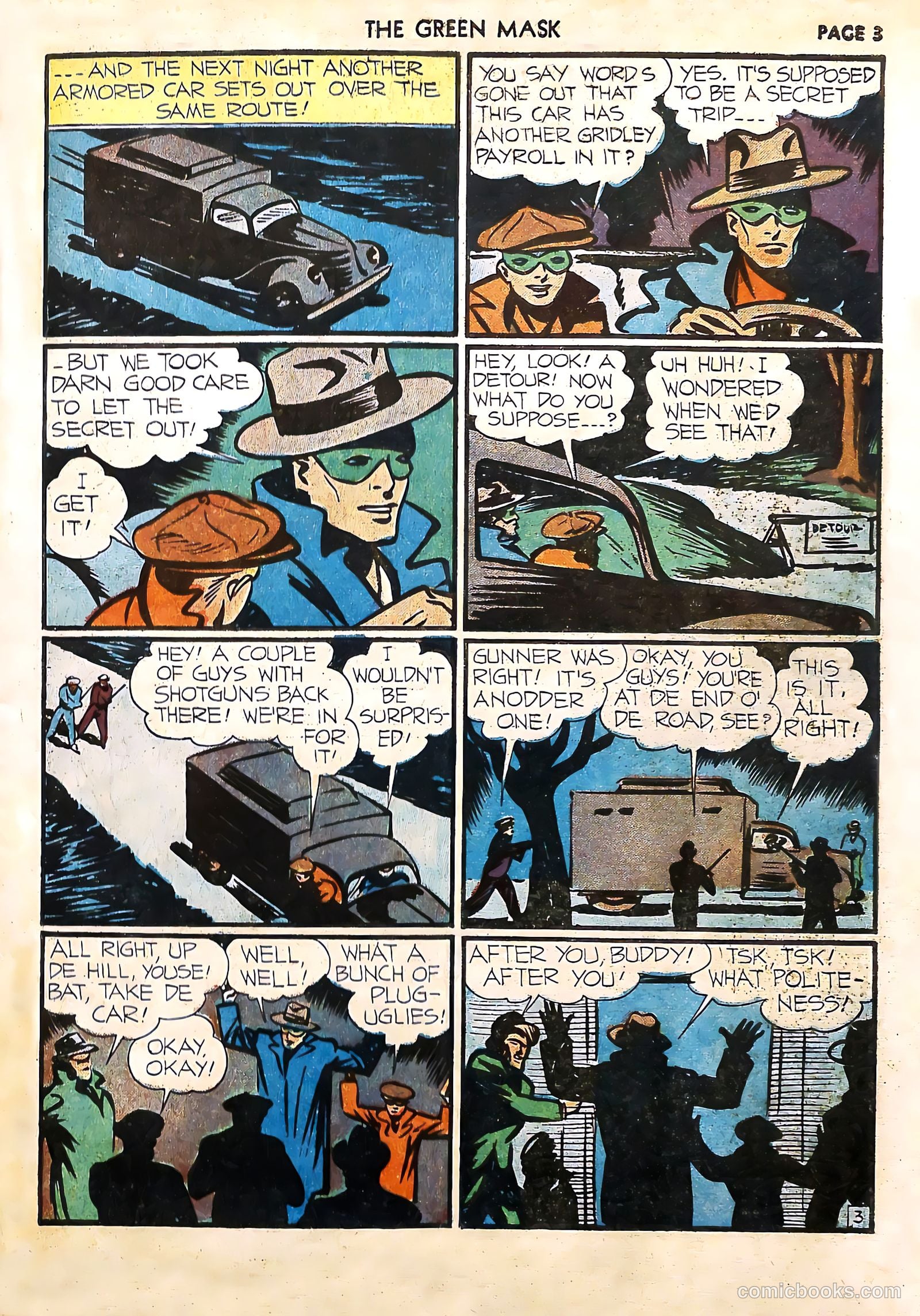 The Green Mask #4 — page 5 of 68