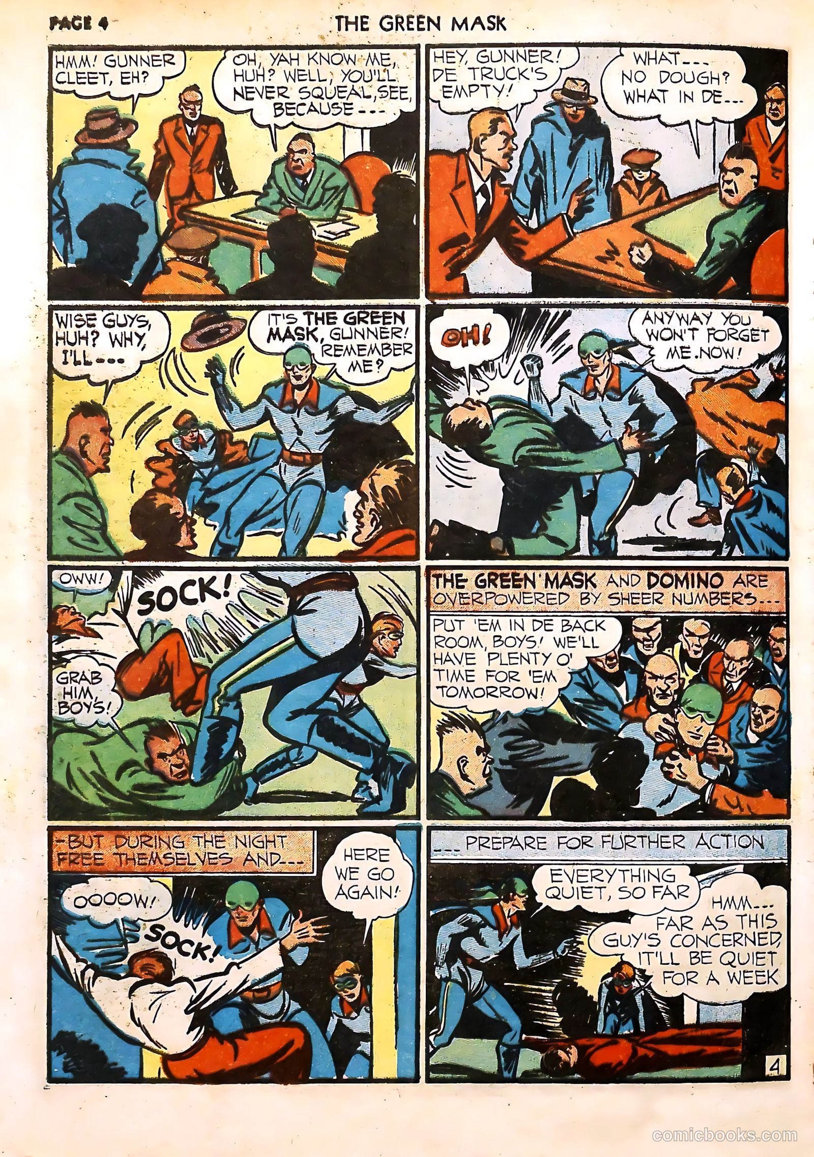 The Green Mask #4 — page 6 of 68