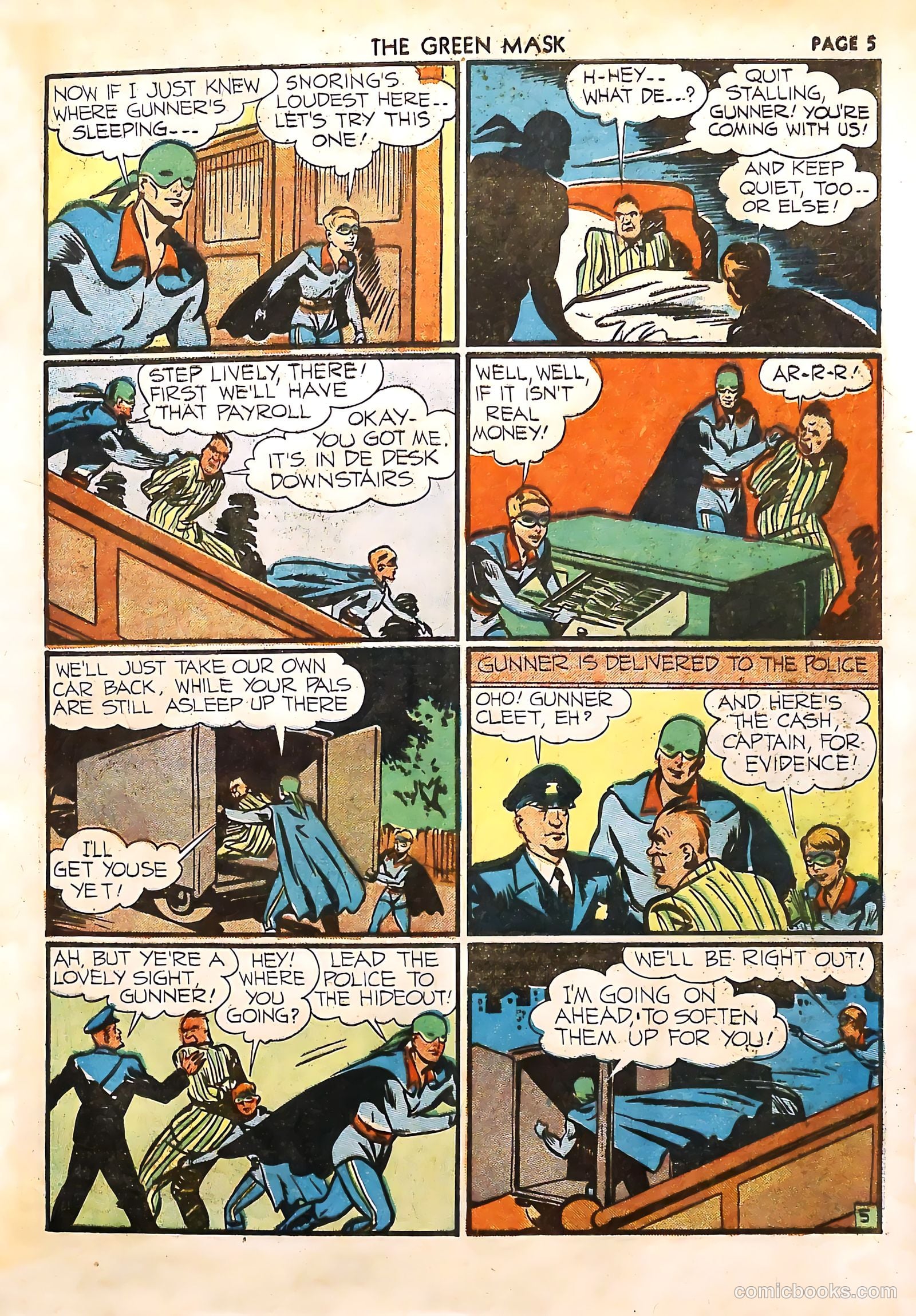 The Green Mask #4 — page 7 of 68