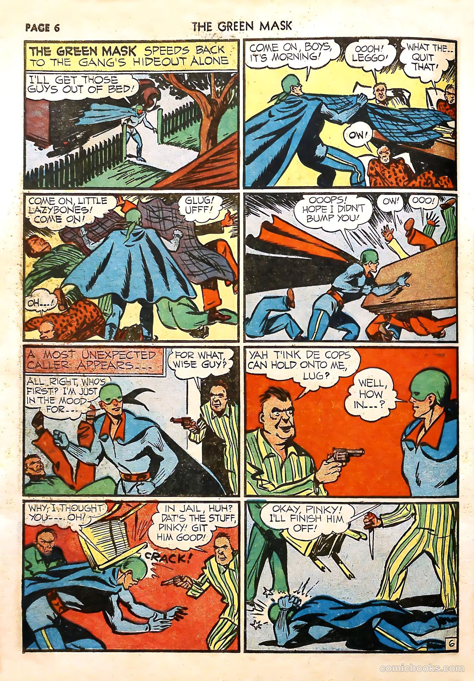 The Green Mask #4 — page 8 of 68