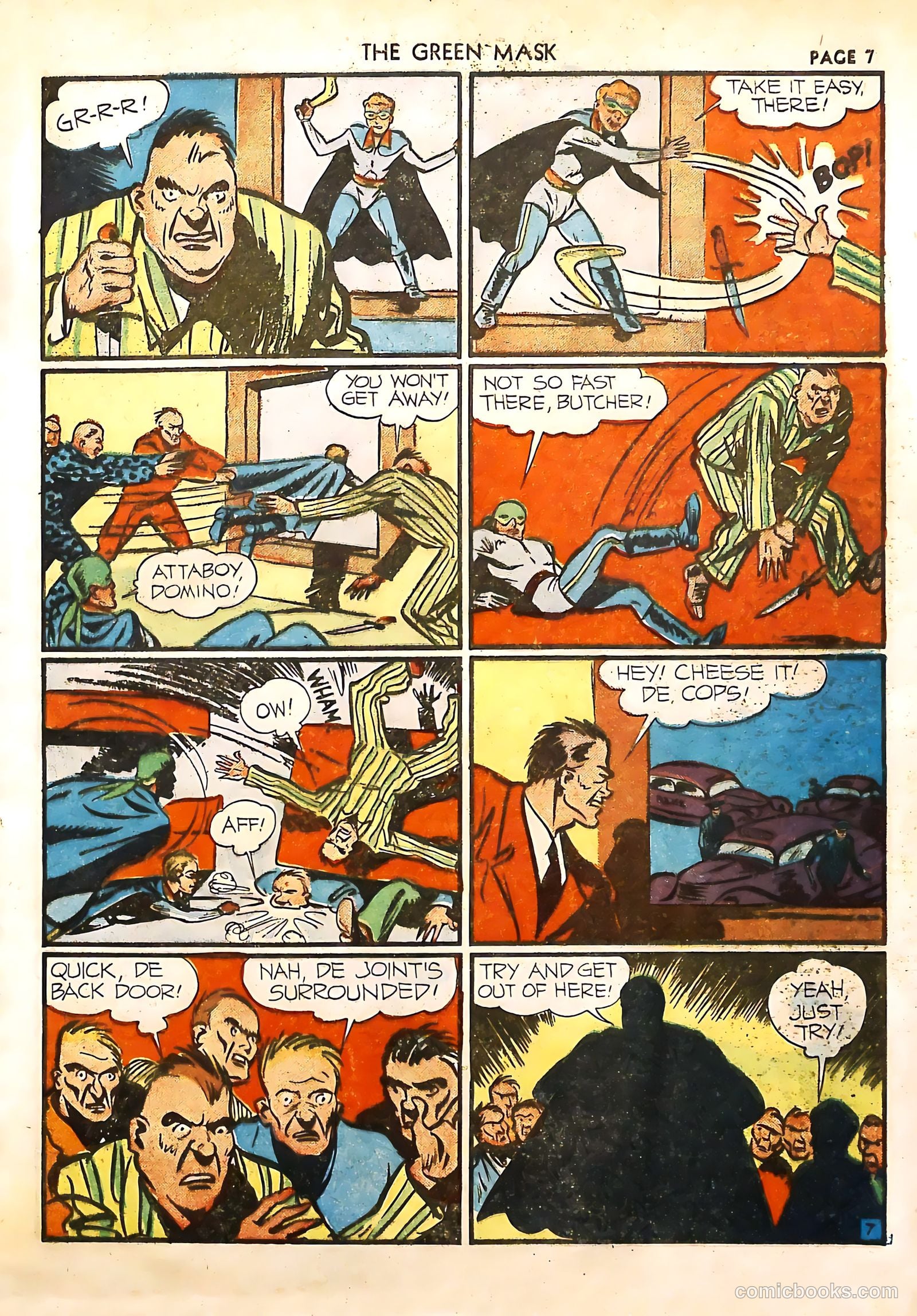 The Green Mask #4 — page 9 of 68