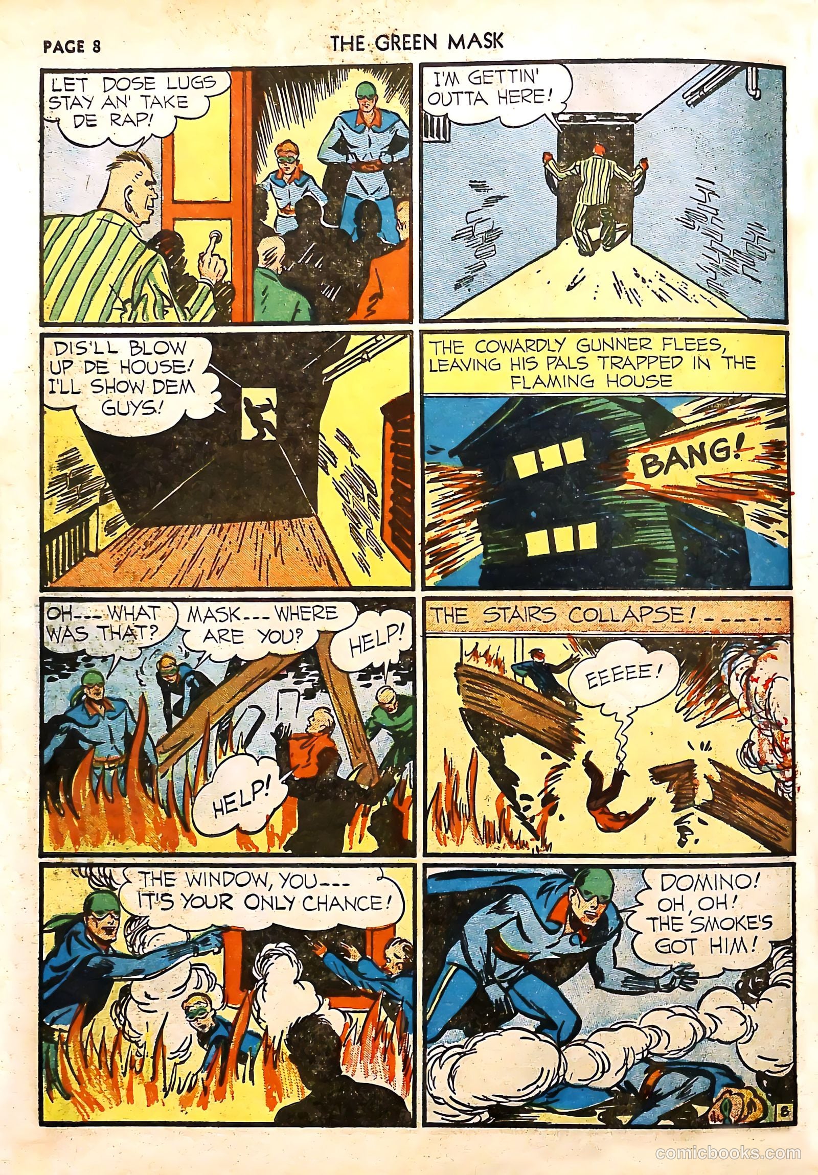 The Green Mask #4 — page 10 of 68