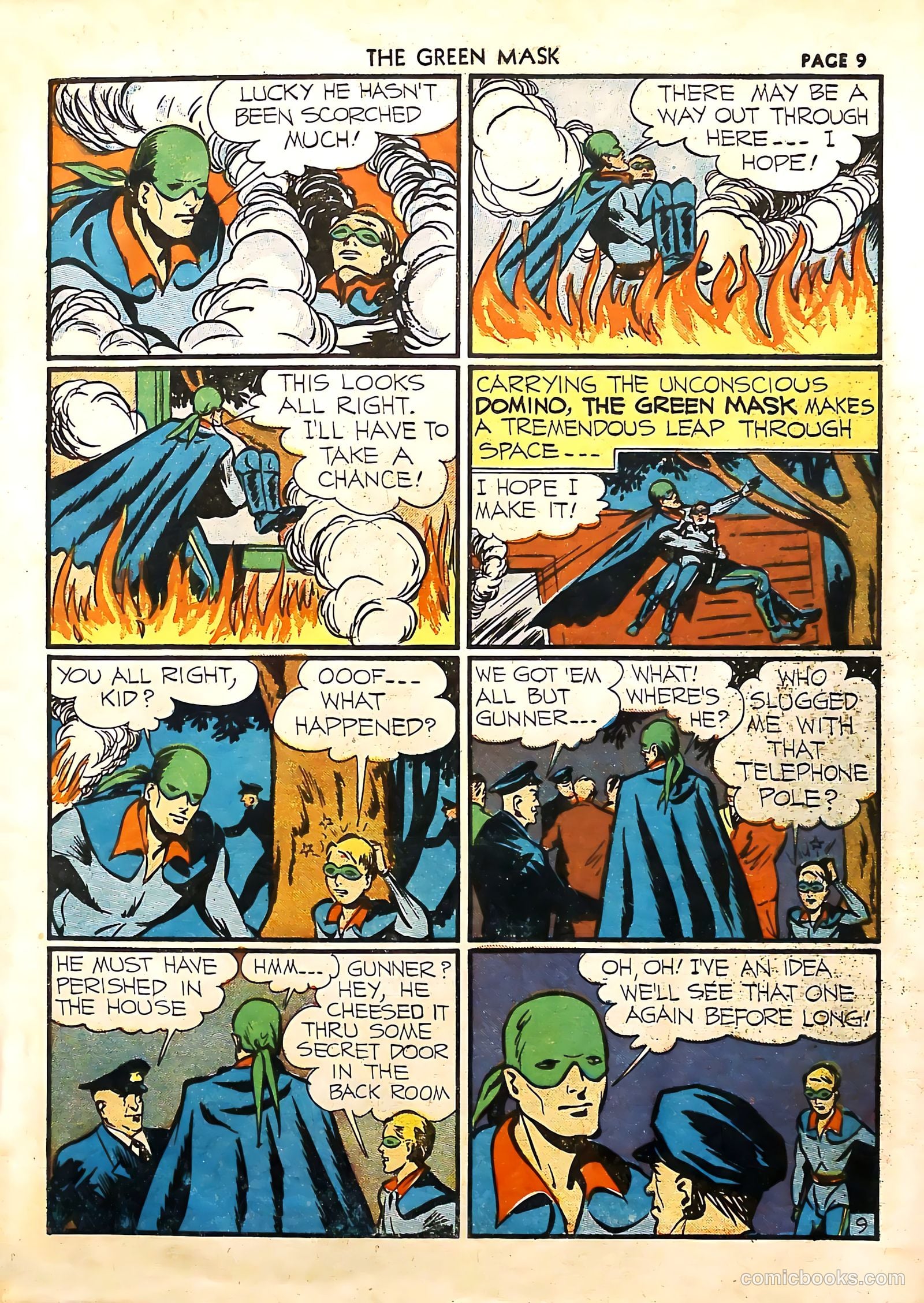The Green Mask #4 — page 11 of 68