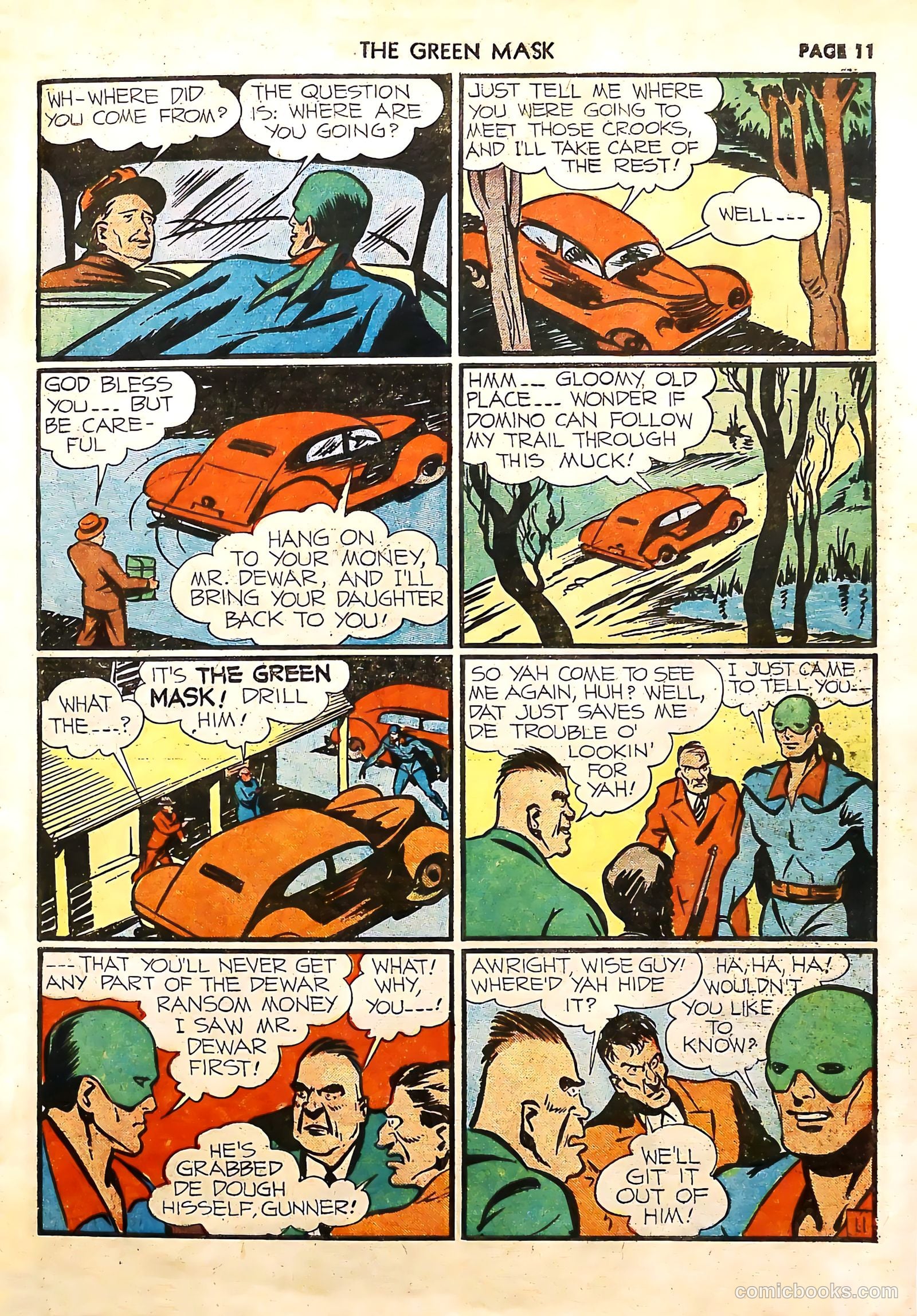 The Green Mask #4 — page 13 of 68