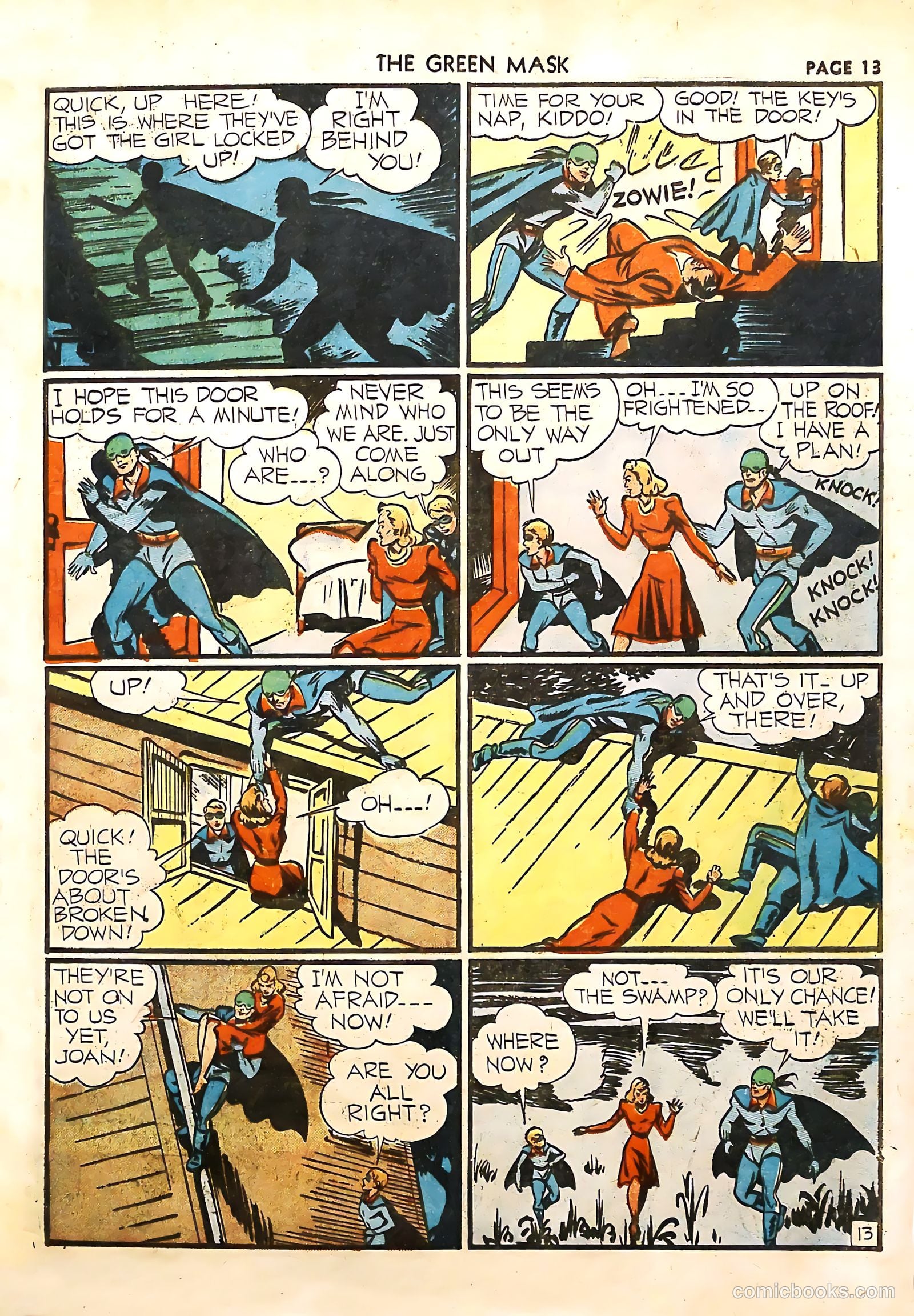 The Green Mask #4 — page 15 of 68