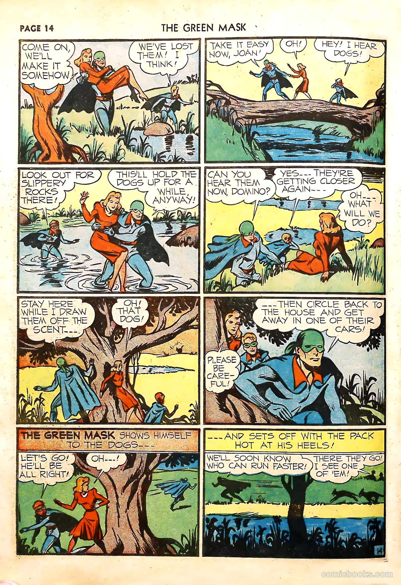 The Green Mask #4 — page 16 of 68
