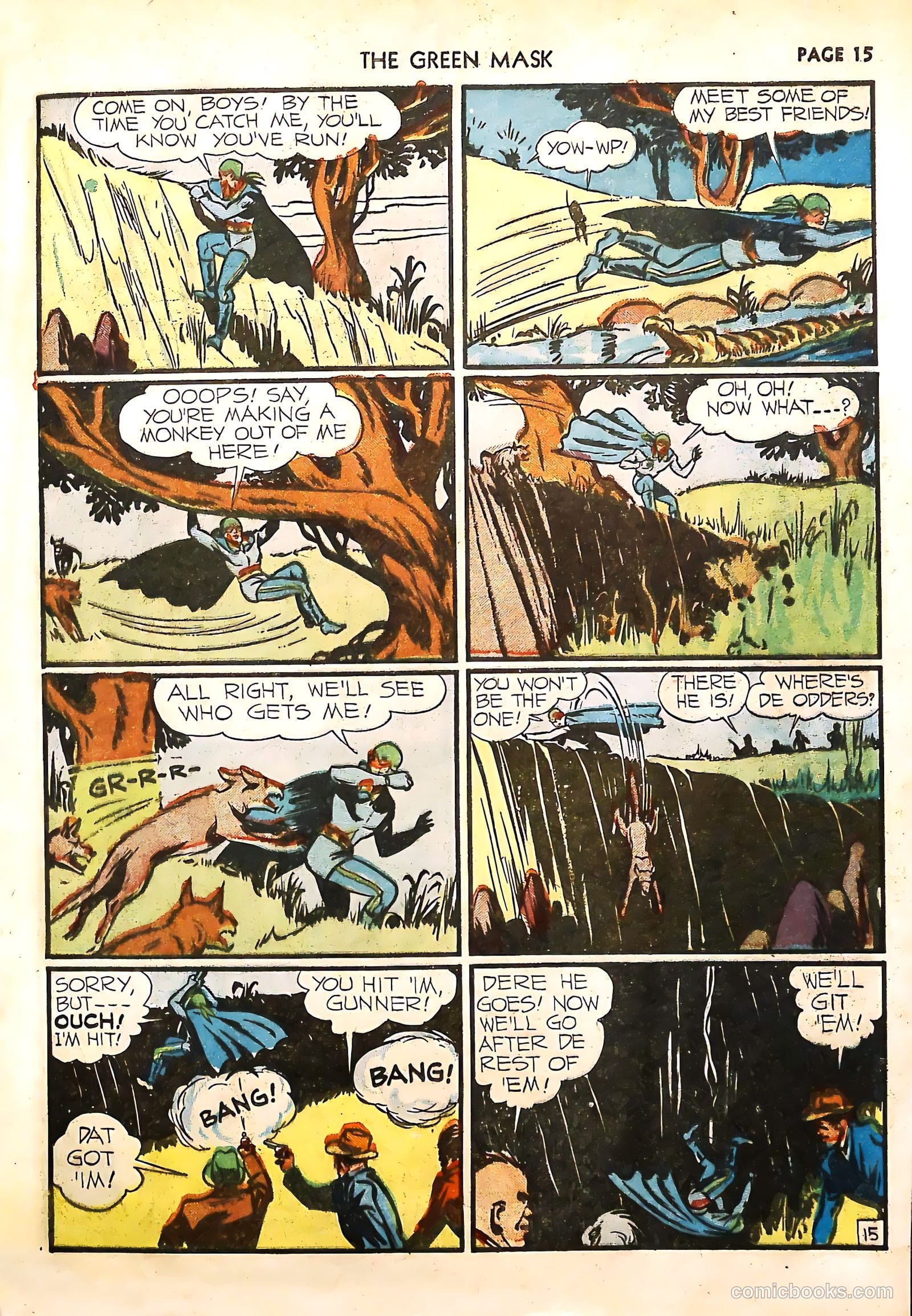 The Green Mask #4 — page 17 of 68