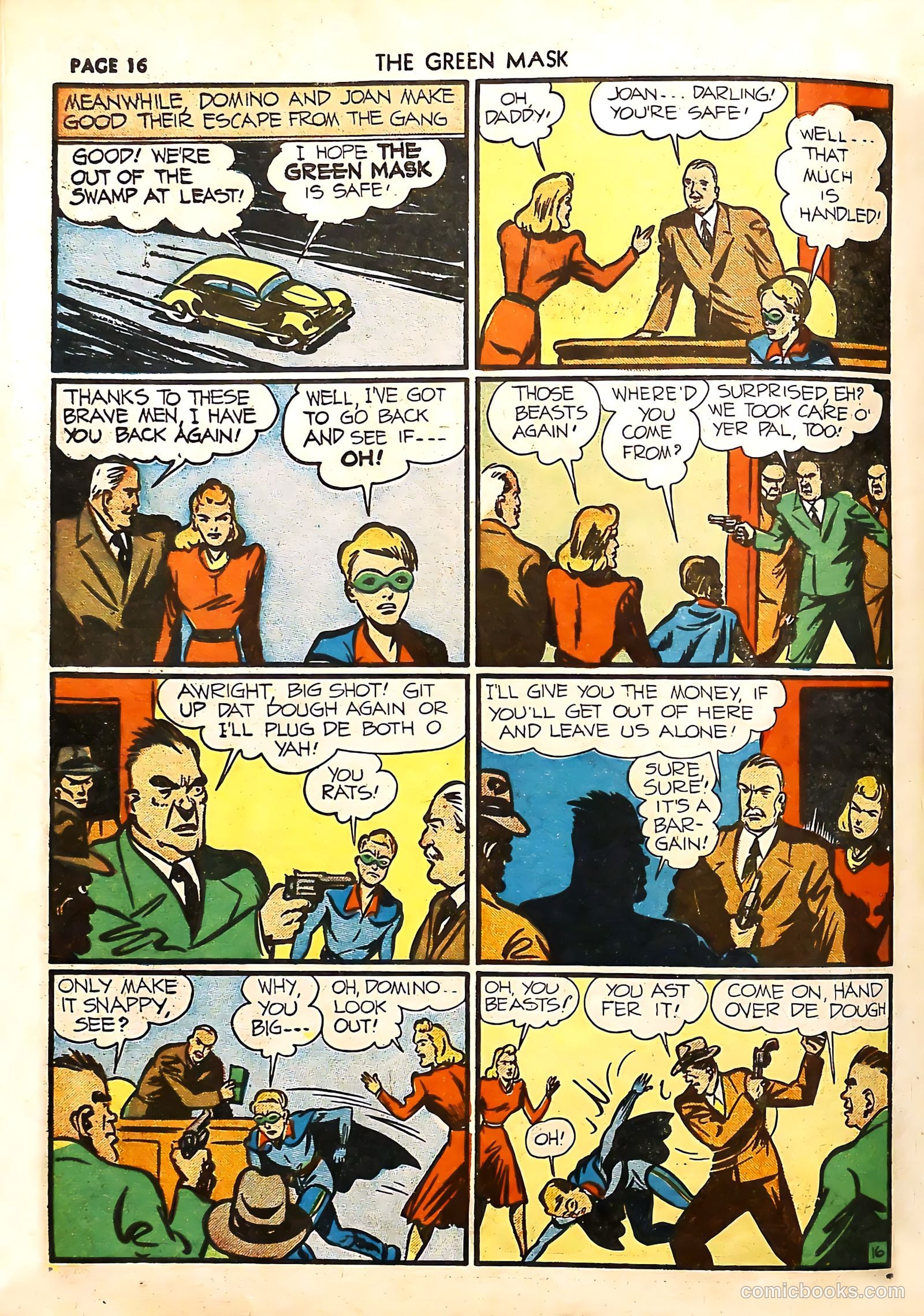 The Green Mask #4 — page 18 of 68