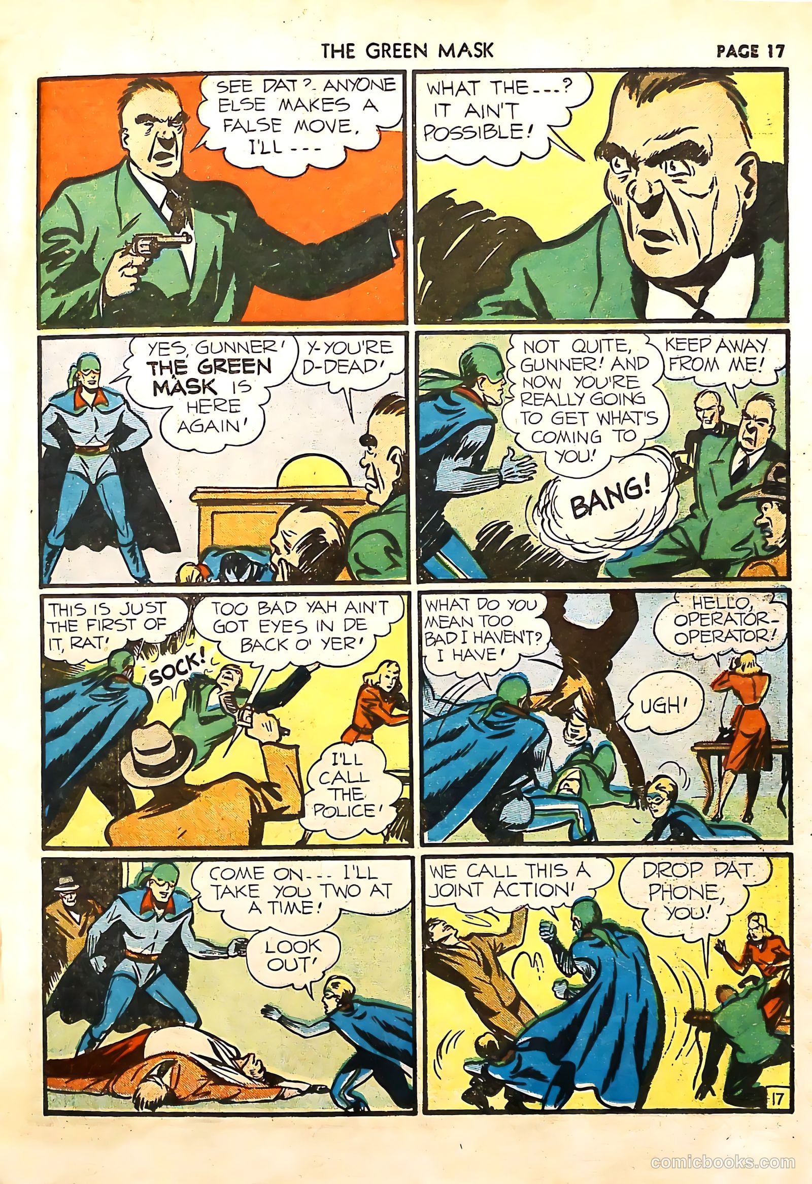 The Green Mask #4 — page 19 of 68