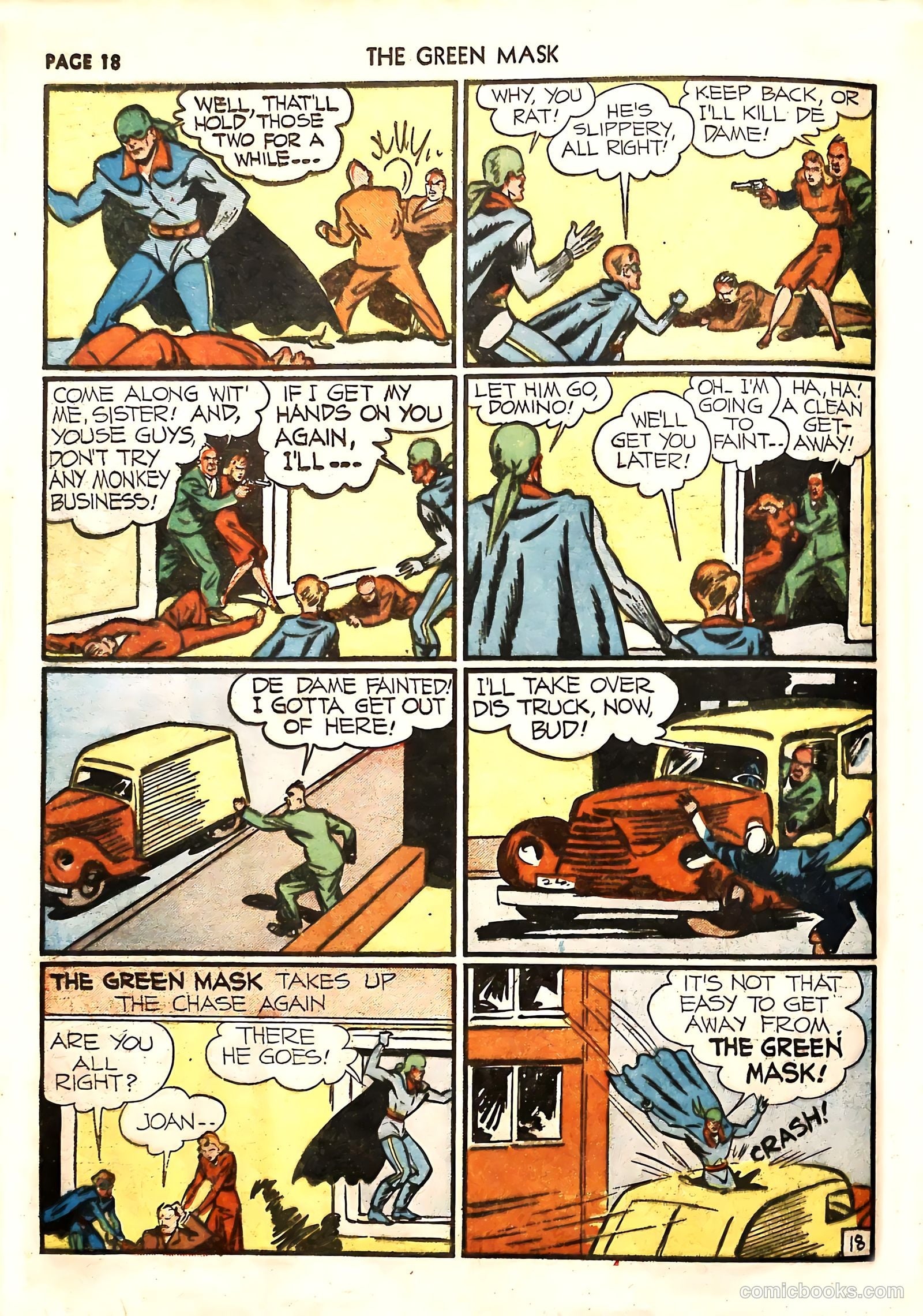 The Green Mask #4 — page 20 of 68