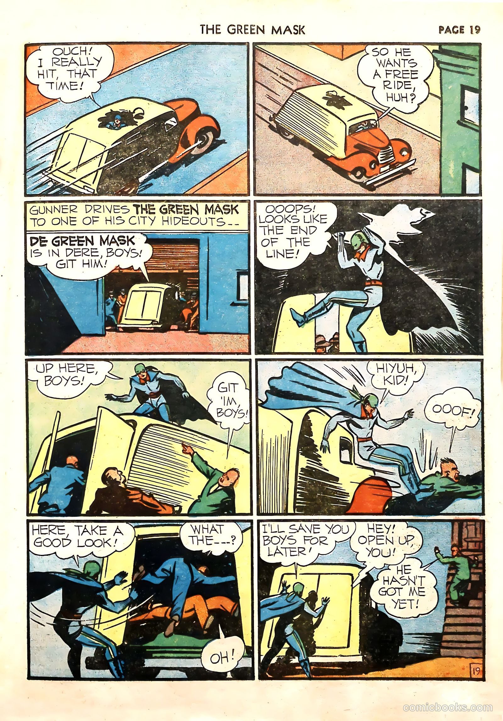 The Green Mask #4 — page 21 of 68