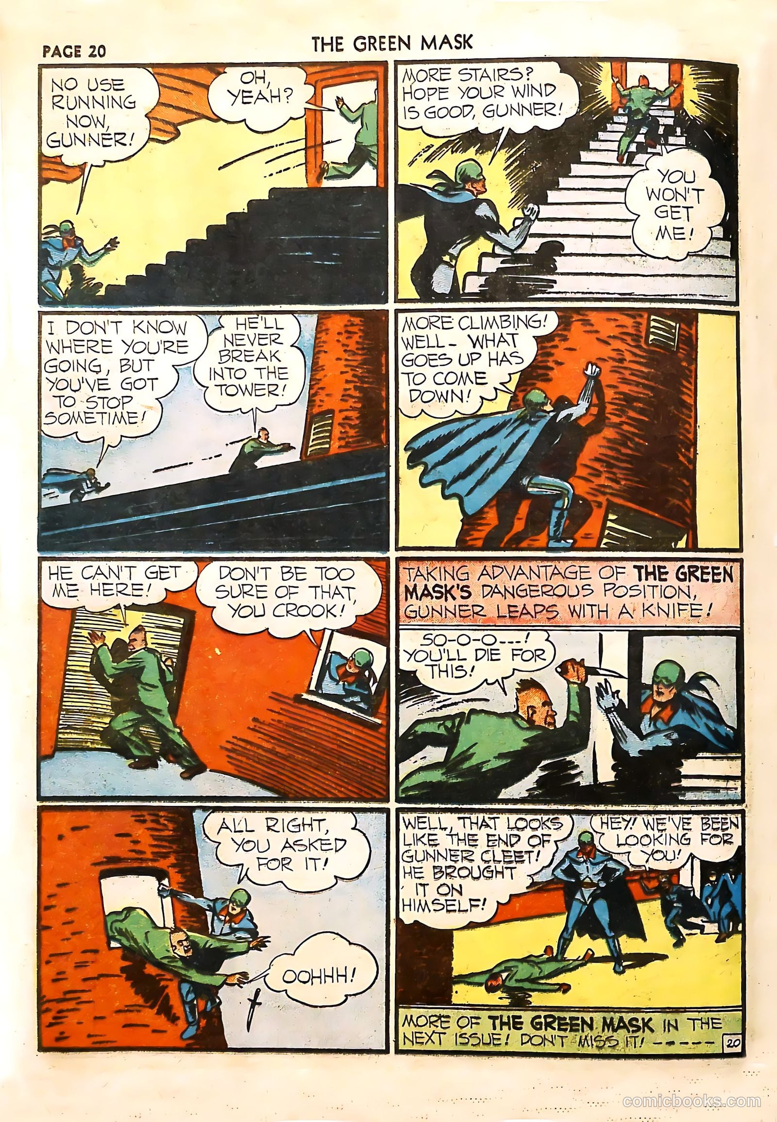 The Green Mask #4 — page 22 of 68