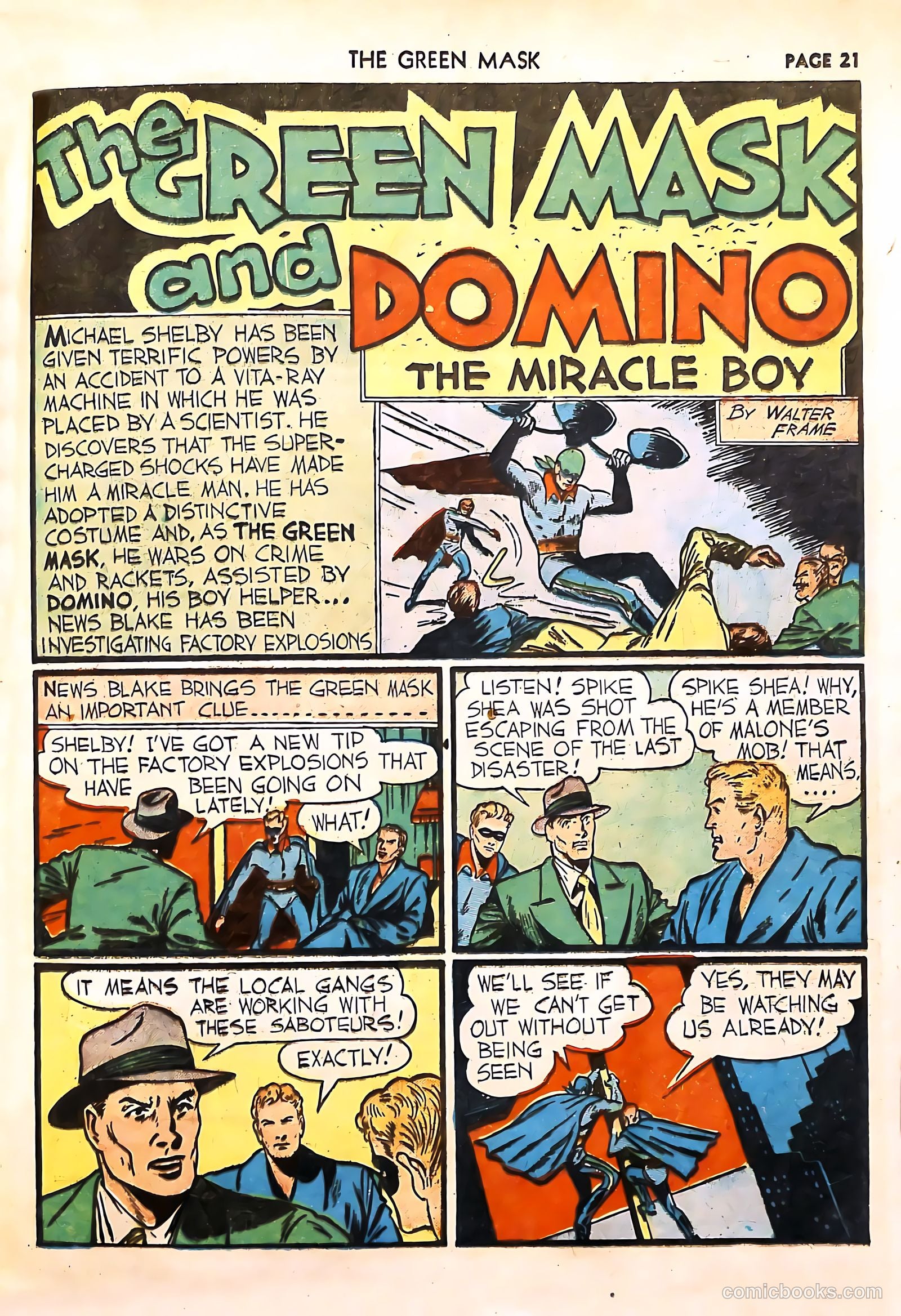 The Green Mask #4 — page 23 of 68