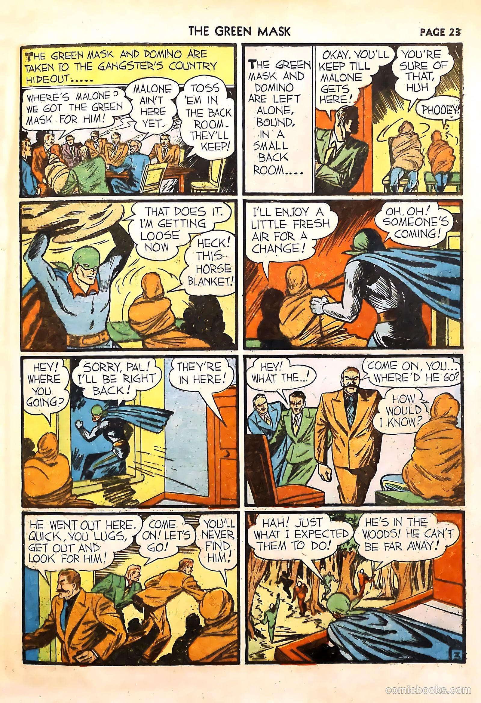 The Green Mask #4 — page 25 of 68