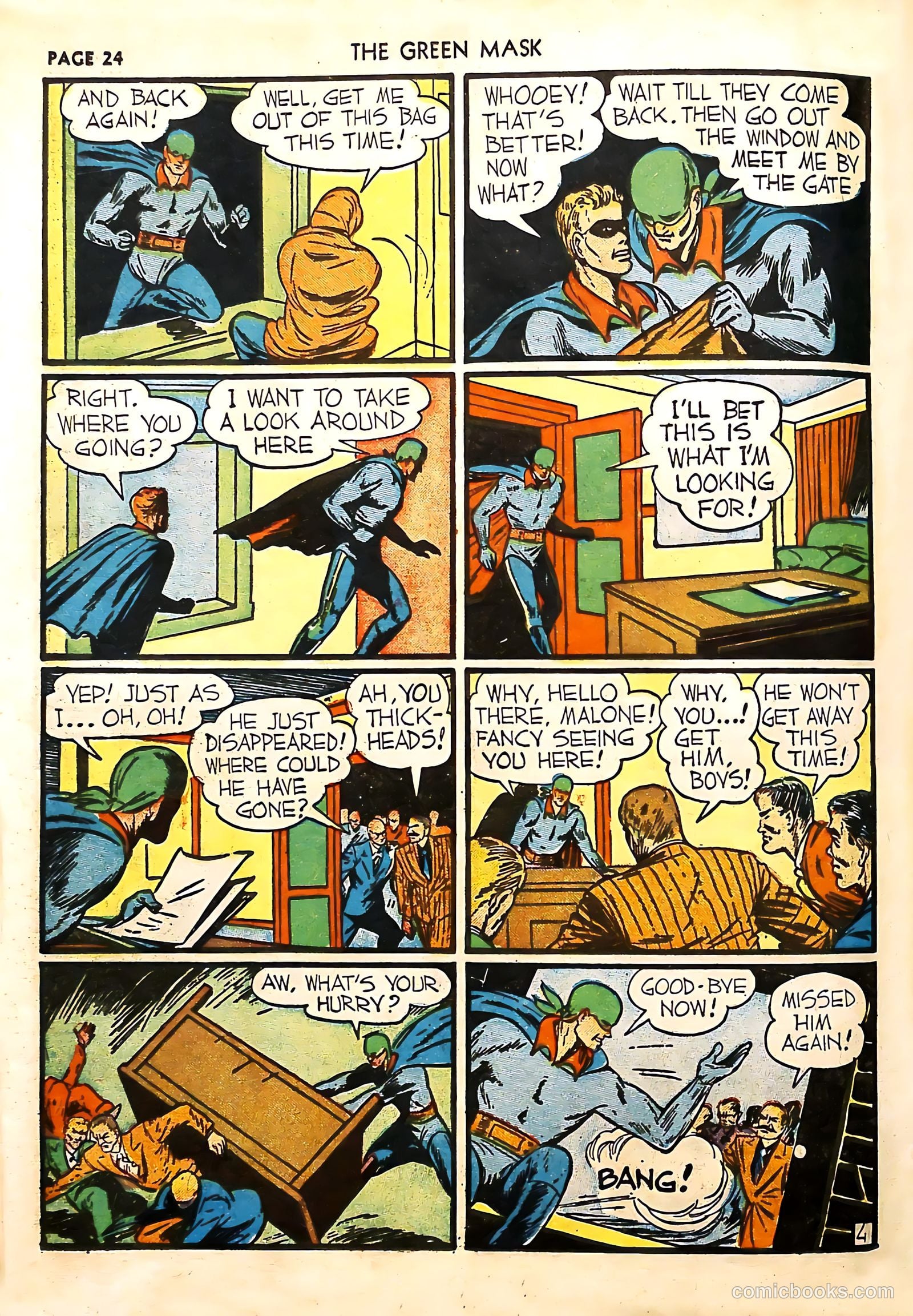 The Green Mask #4 — page 26 of 68