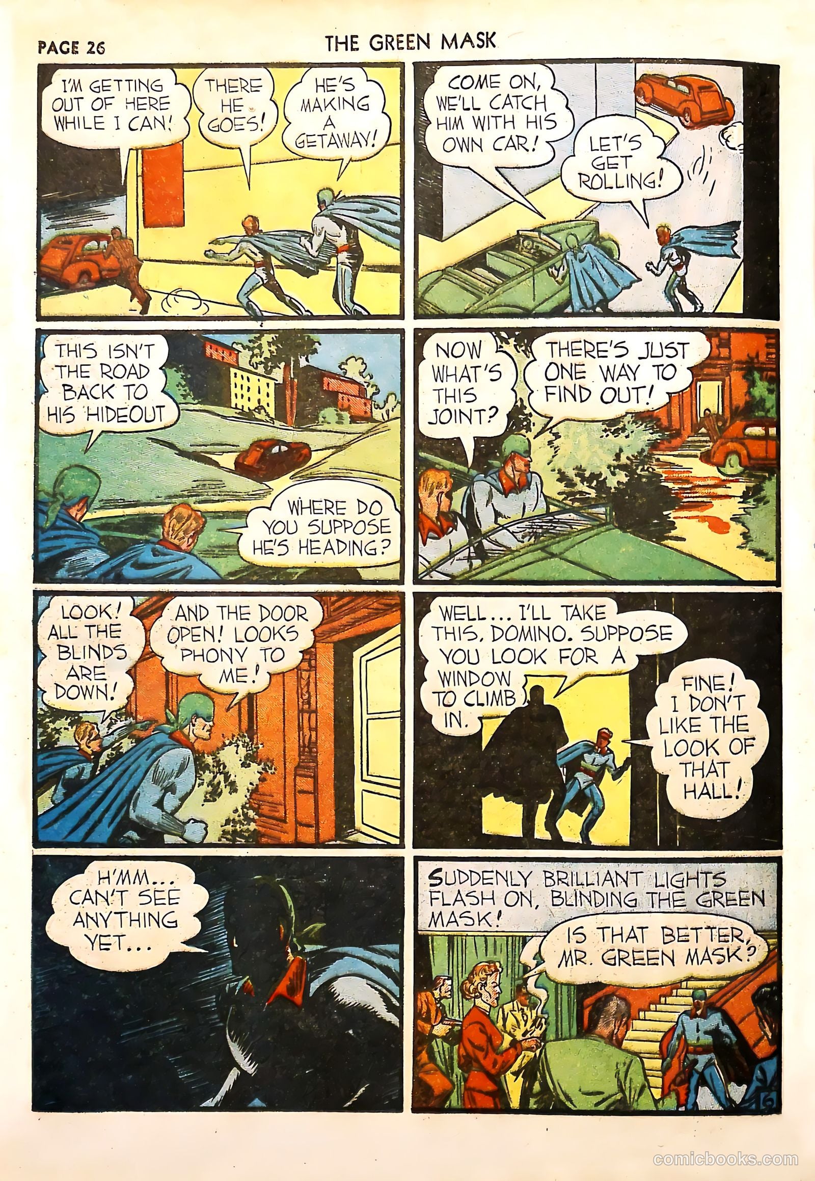 The Green Mask #4 — page 28 of 68
