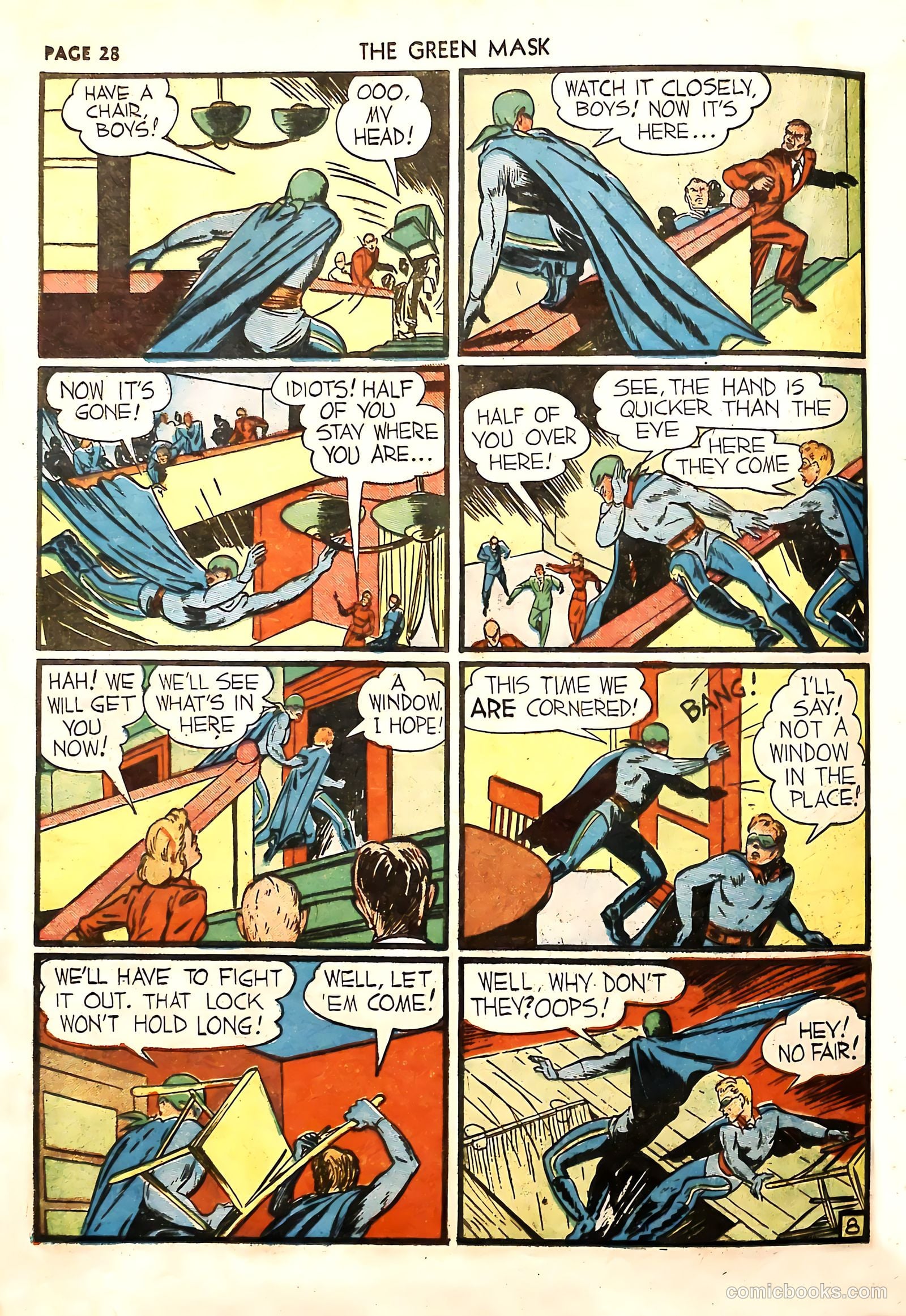 The Green Mask #4 — page 30 of 68