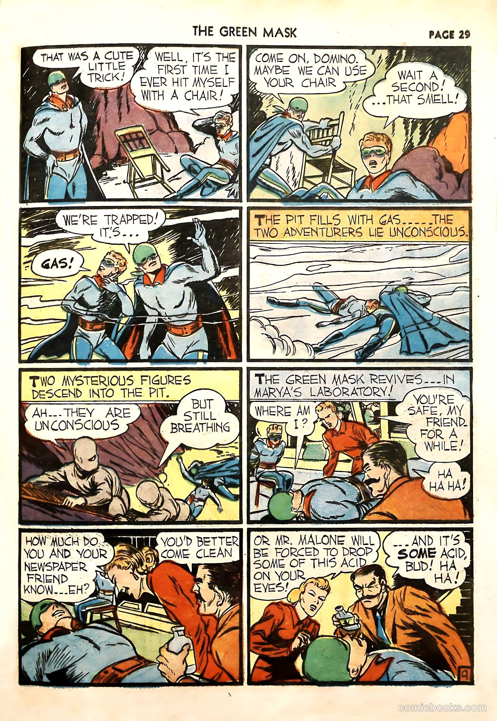The Green Mask #4 — page 31 of 68