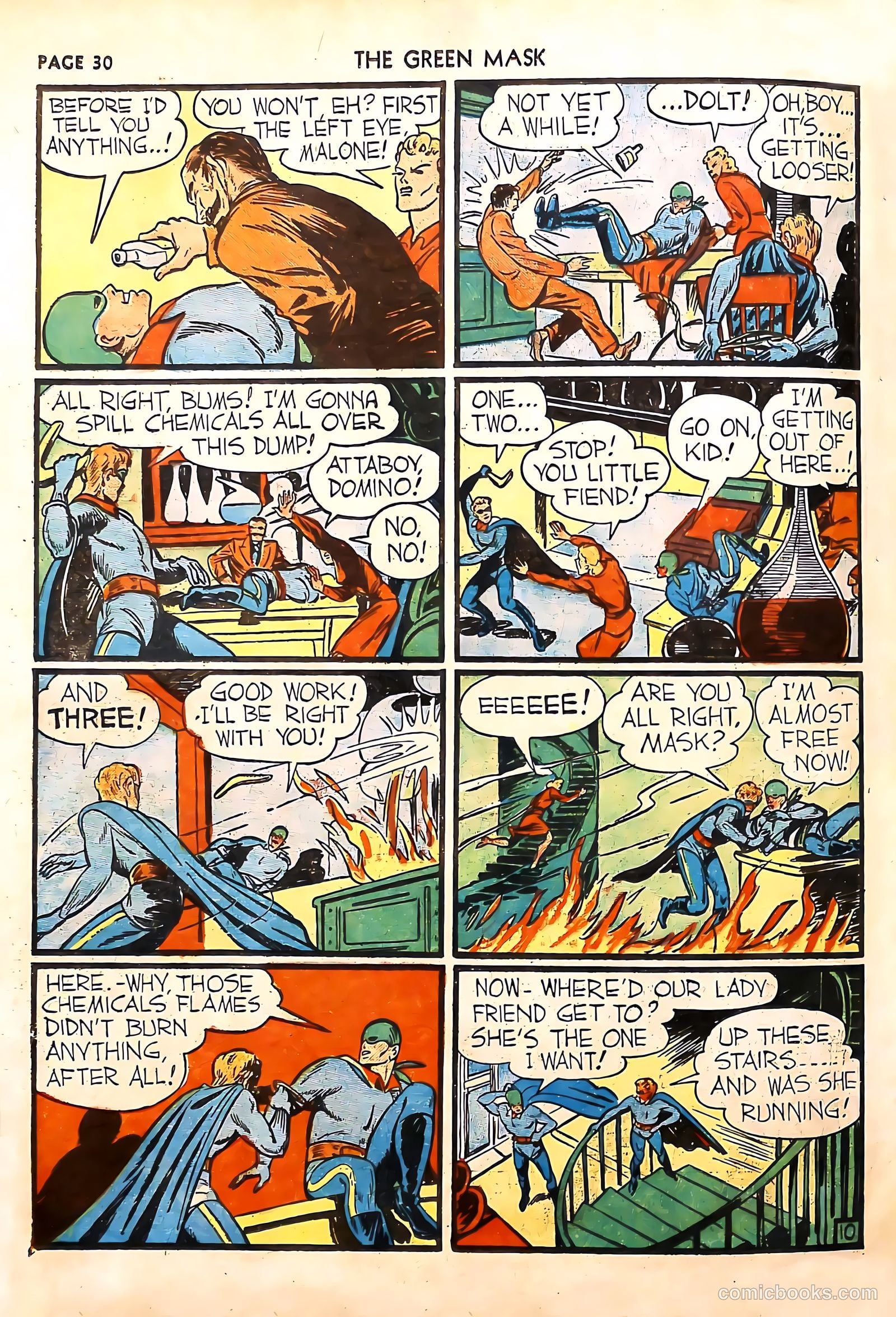 The Green Mask #4 — page 32 of 68