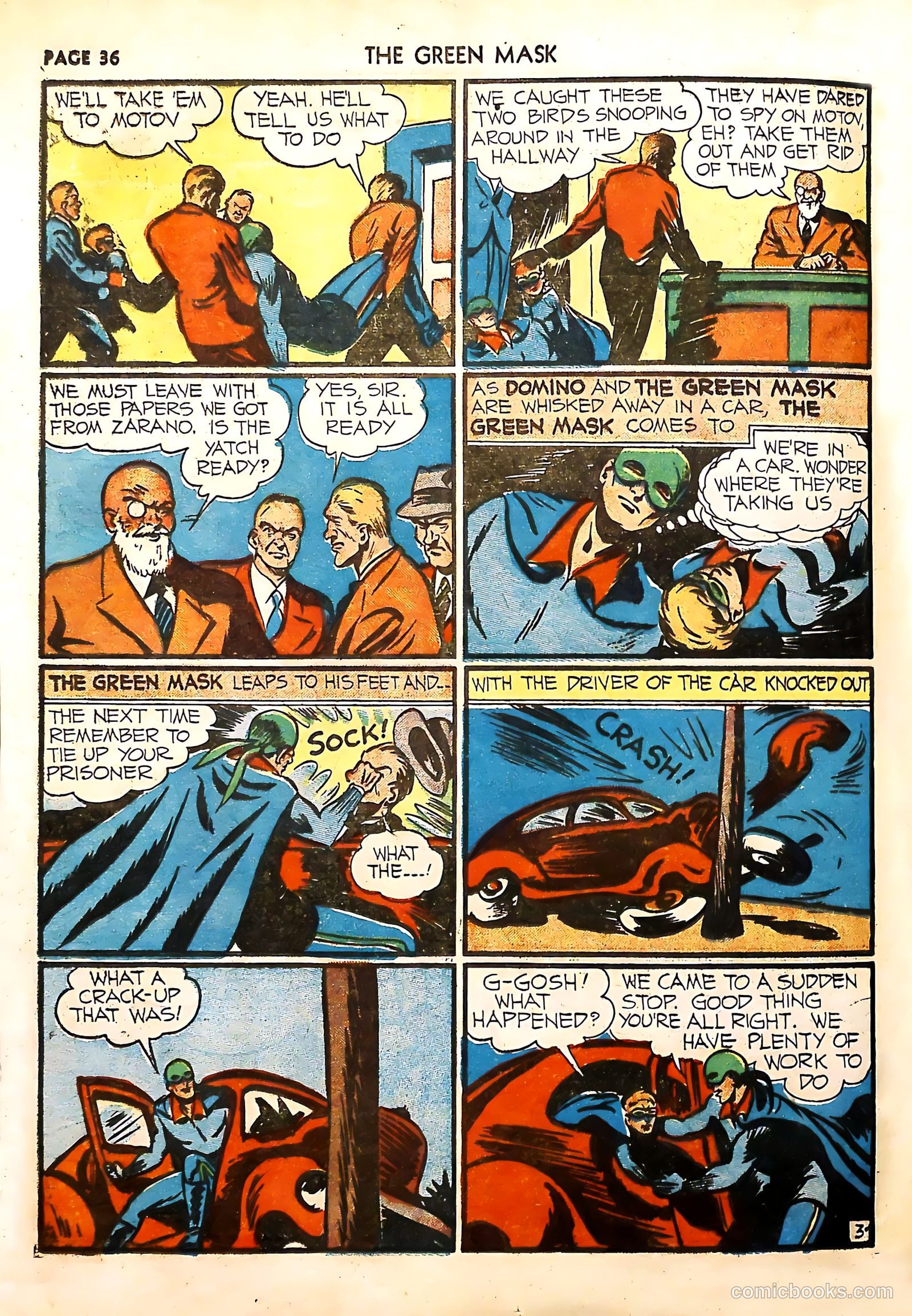 The Green Mask #4 — page 38 of 68
