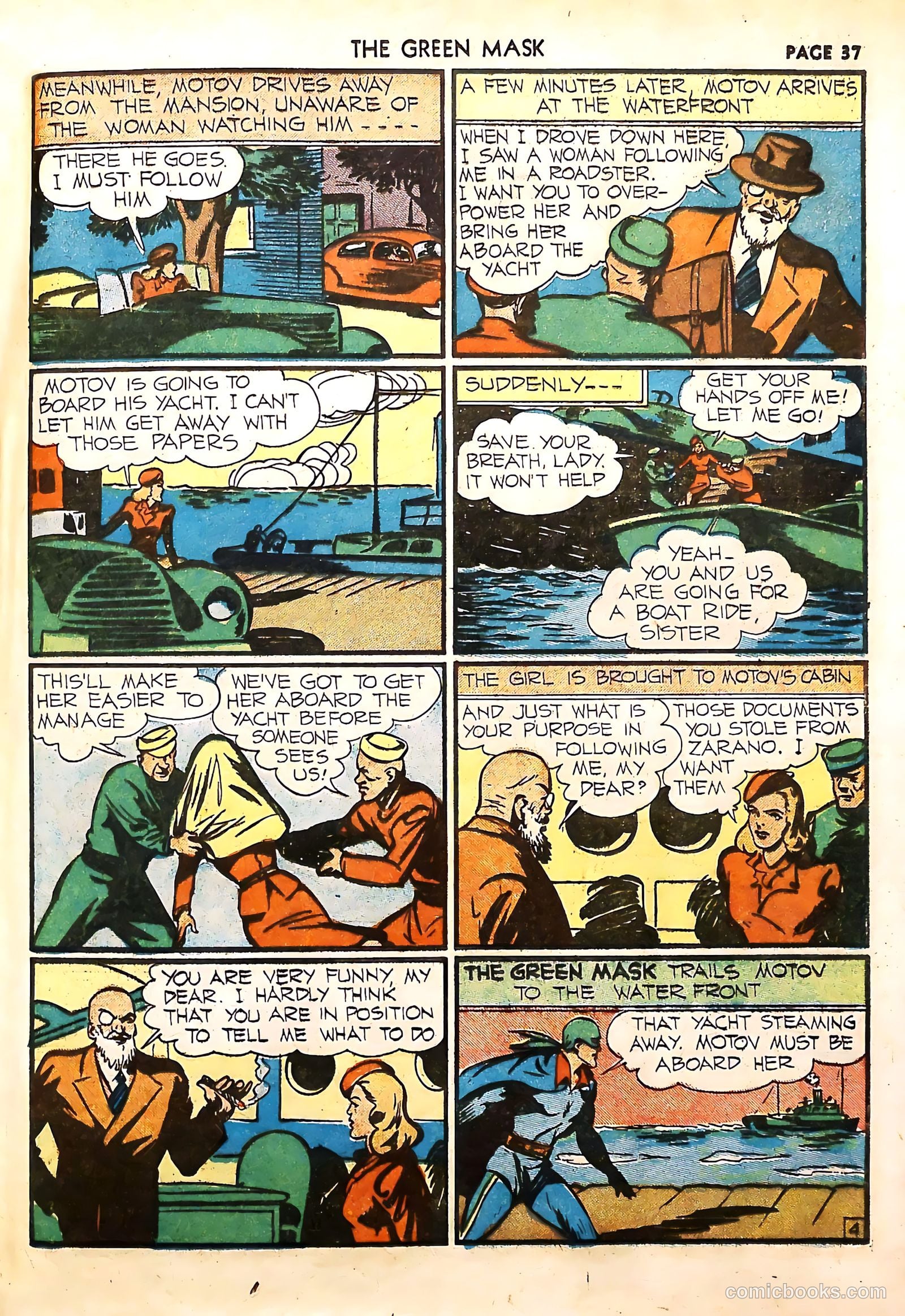 The Green Mask #4 — page 39 of 68