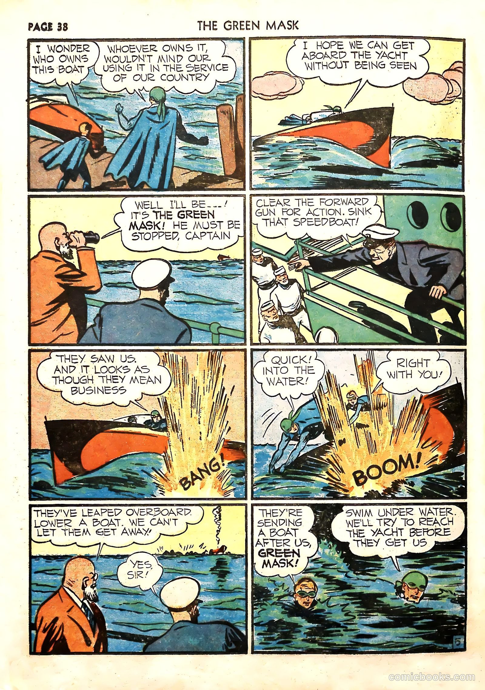 The Green Mask #4 — page 40 of 68