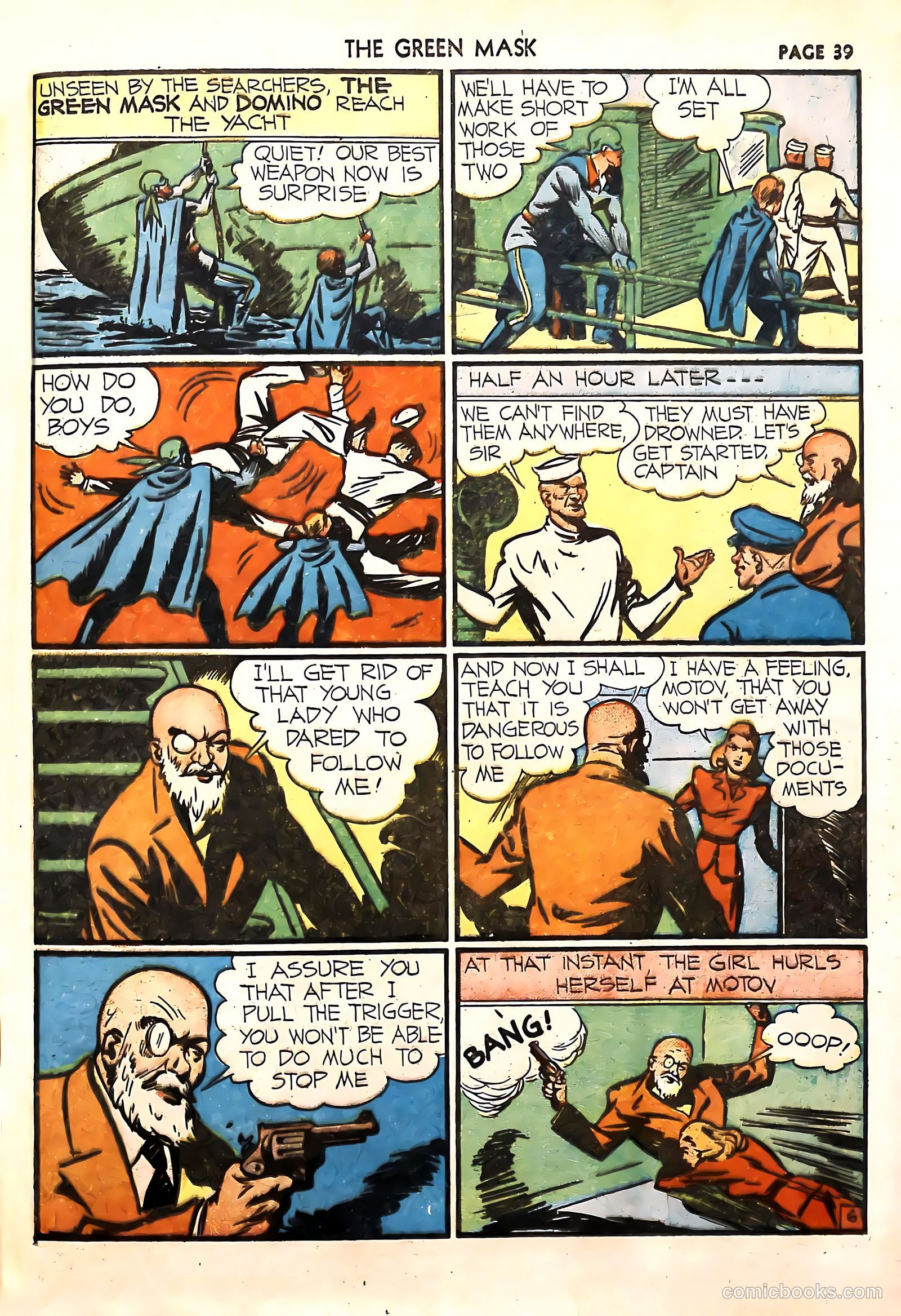 The Green Mask #4 — page 41 of 68