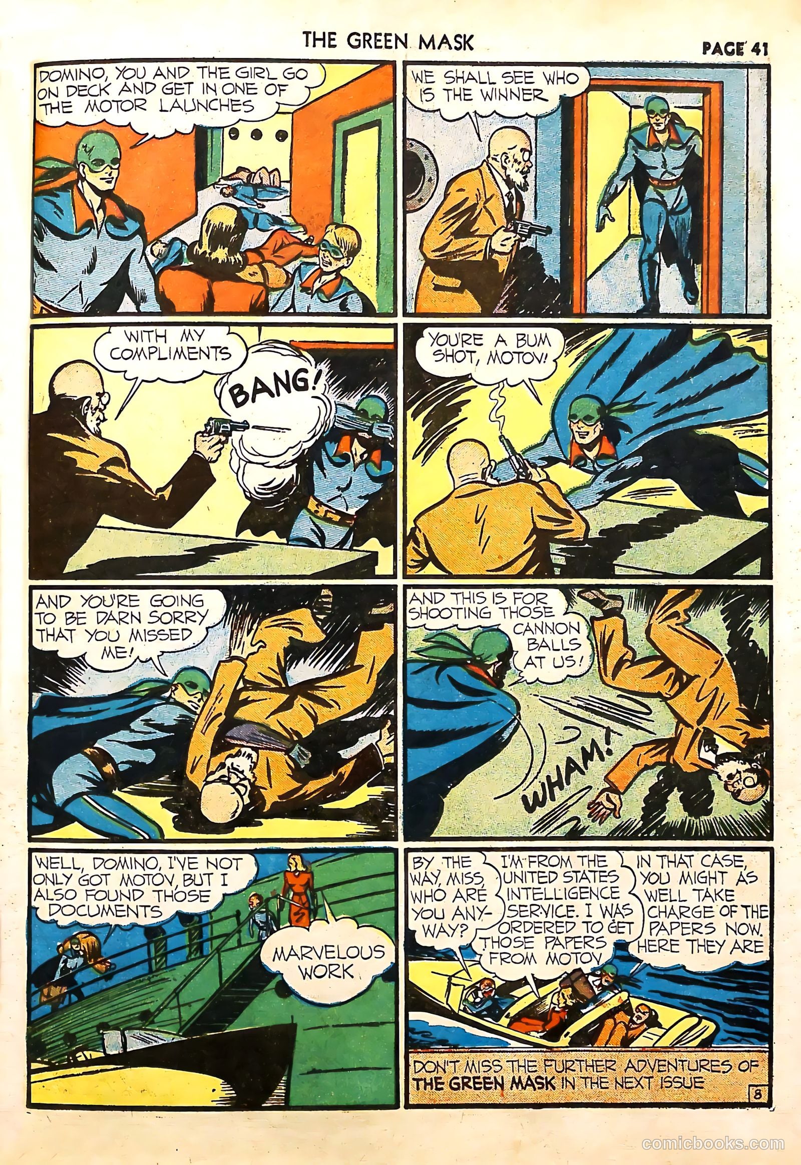 The Green Mask #4 — page 43 of 68