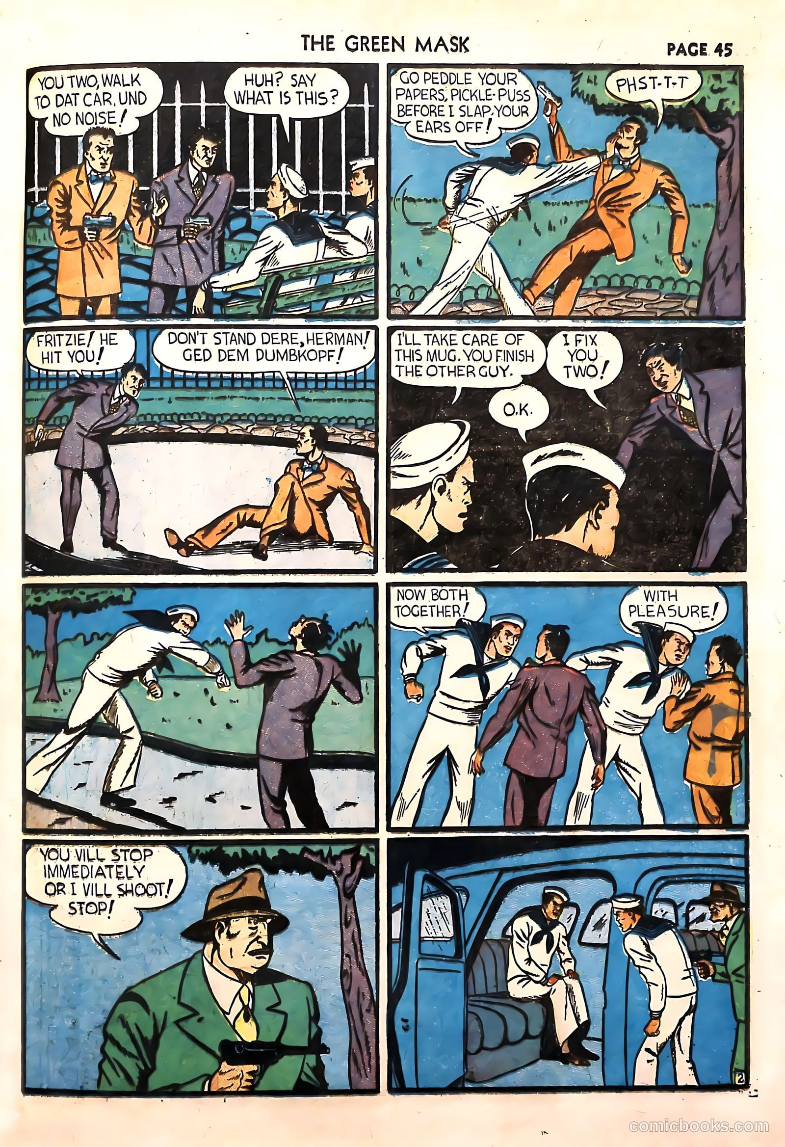 The Green Mask #4 — page 47 of 68