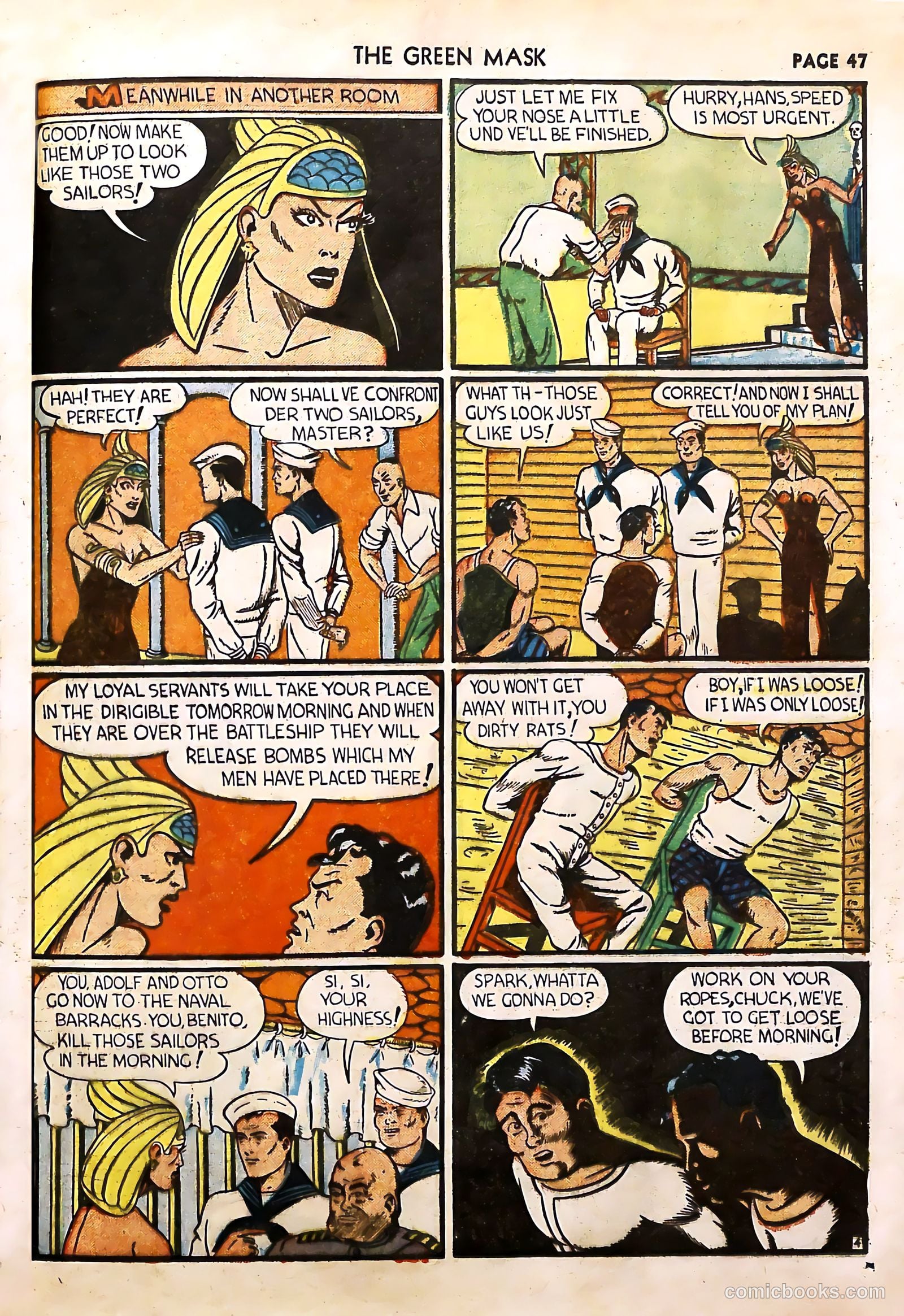 The Green Mask #4 — page 49 of 68